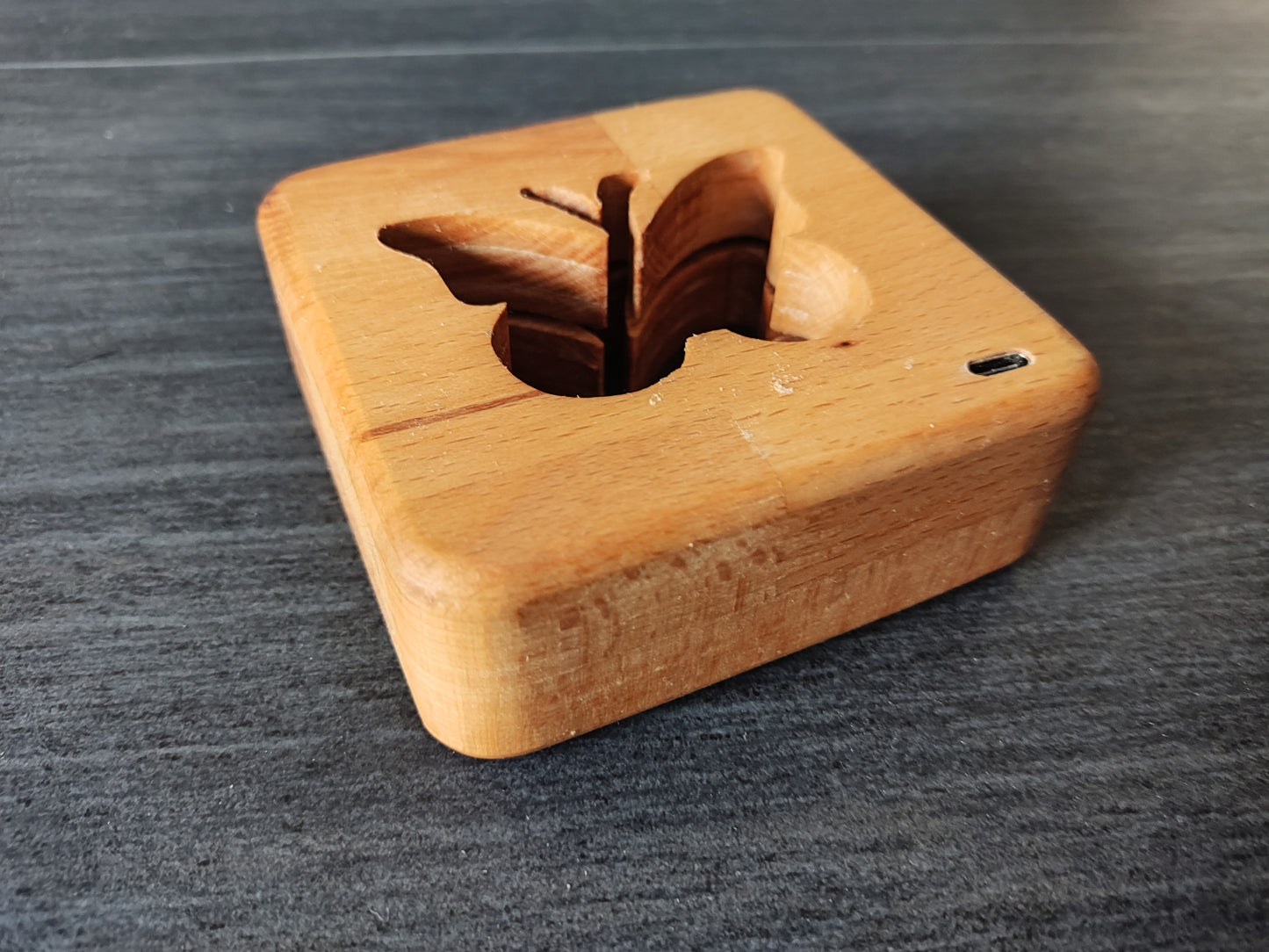 Schmetterling Holz LED Nachtlicht / Dekoration