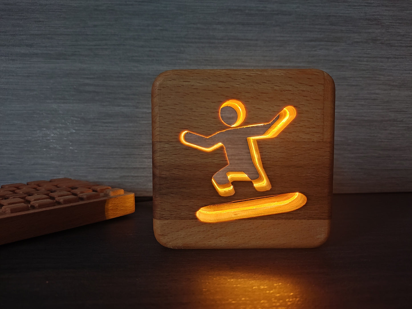 Snowboard LED Nightlamp