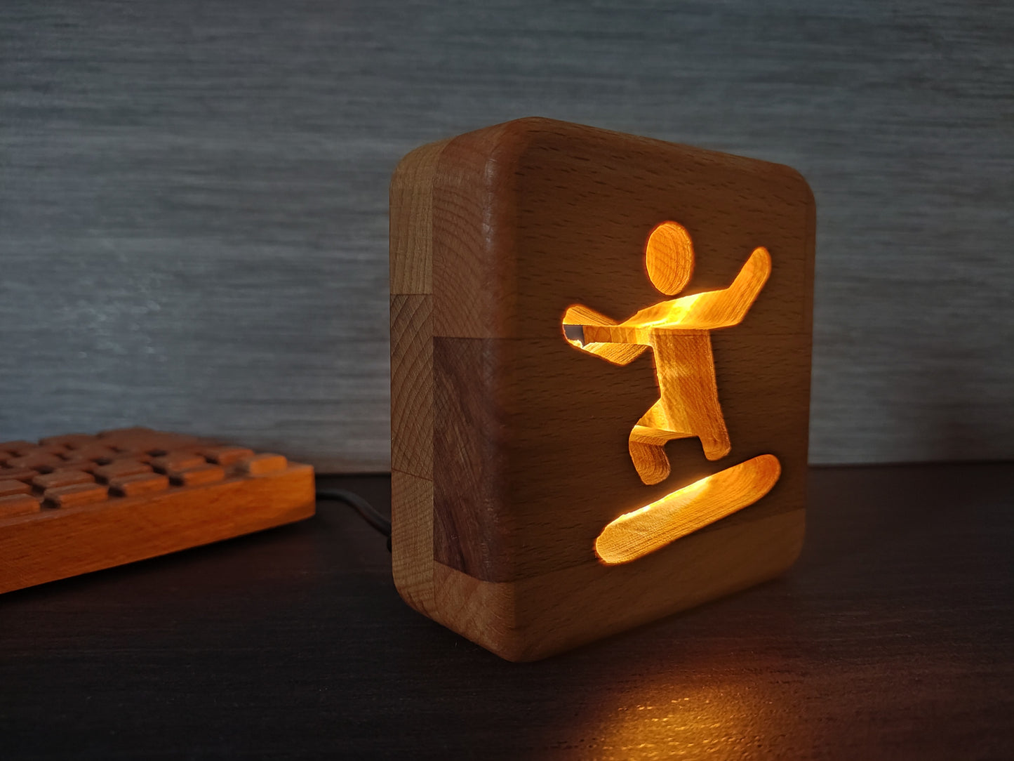 Snowboard LED Nightlamp