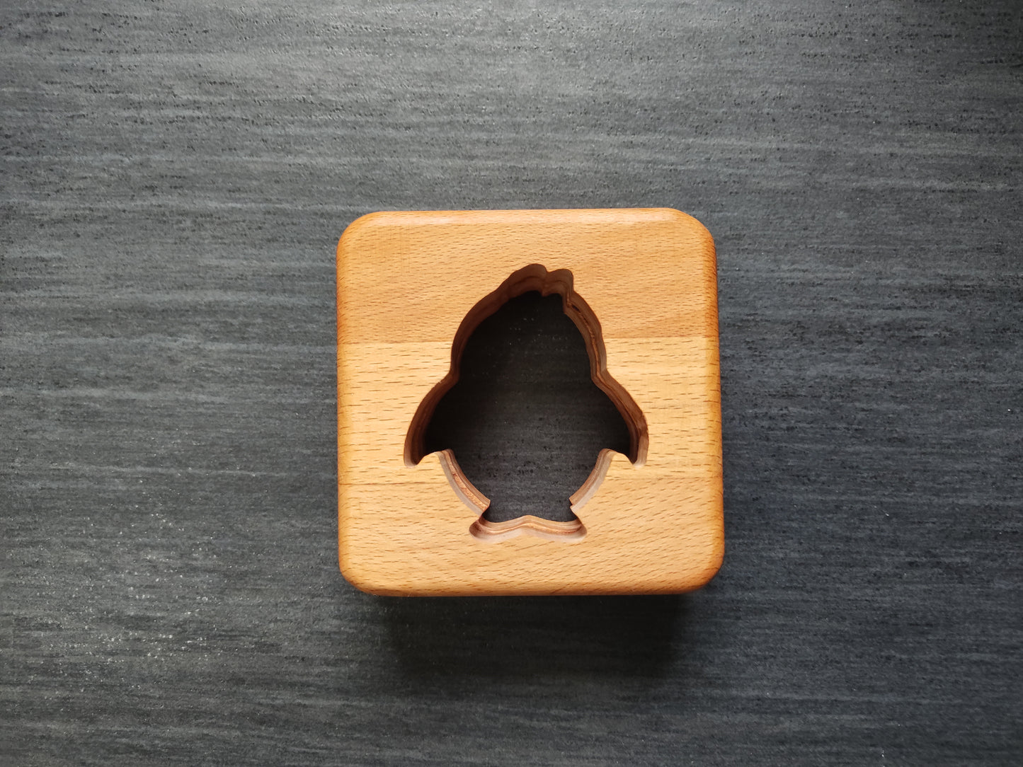 Pinguin Holz LED Nachtlicht / Dekoration
