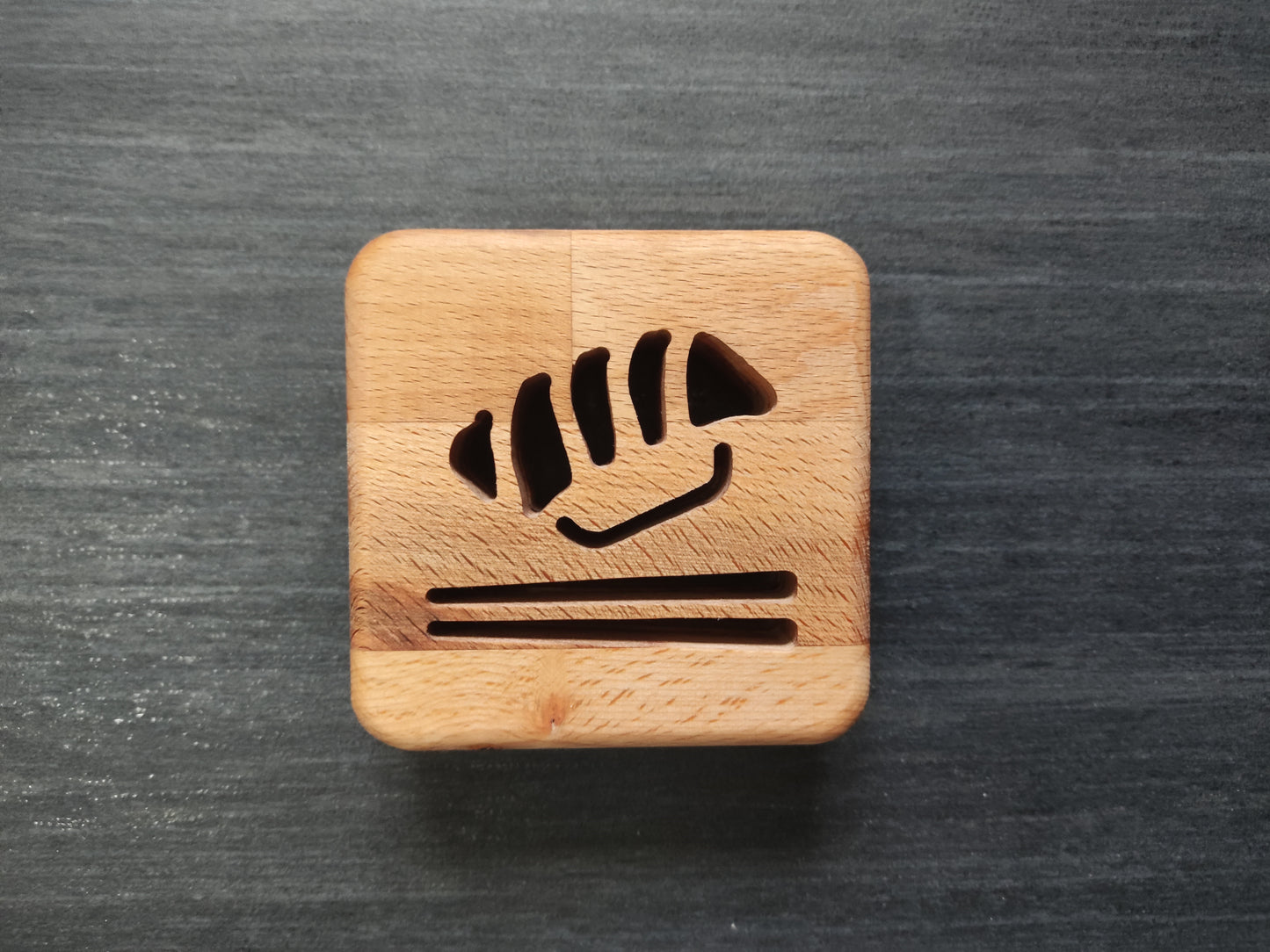 Japanisches Sushi mit Stäbchen Holz LED Nachtlicht / Dekoration