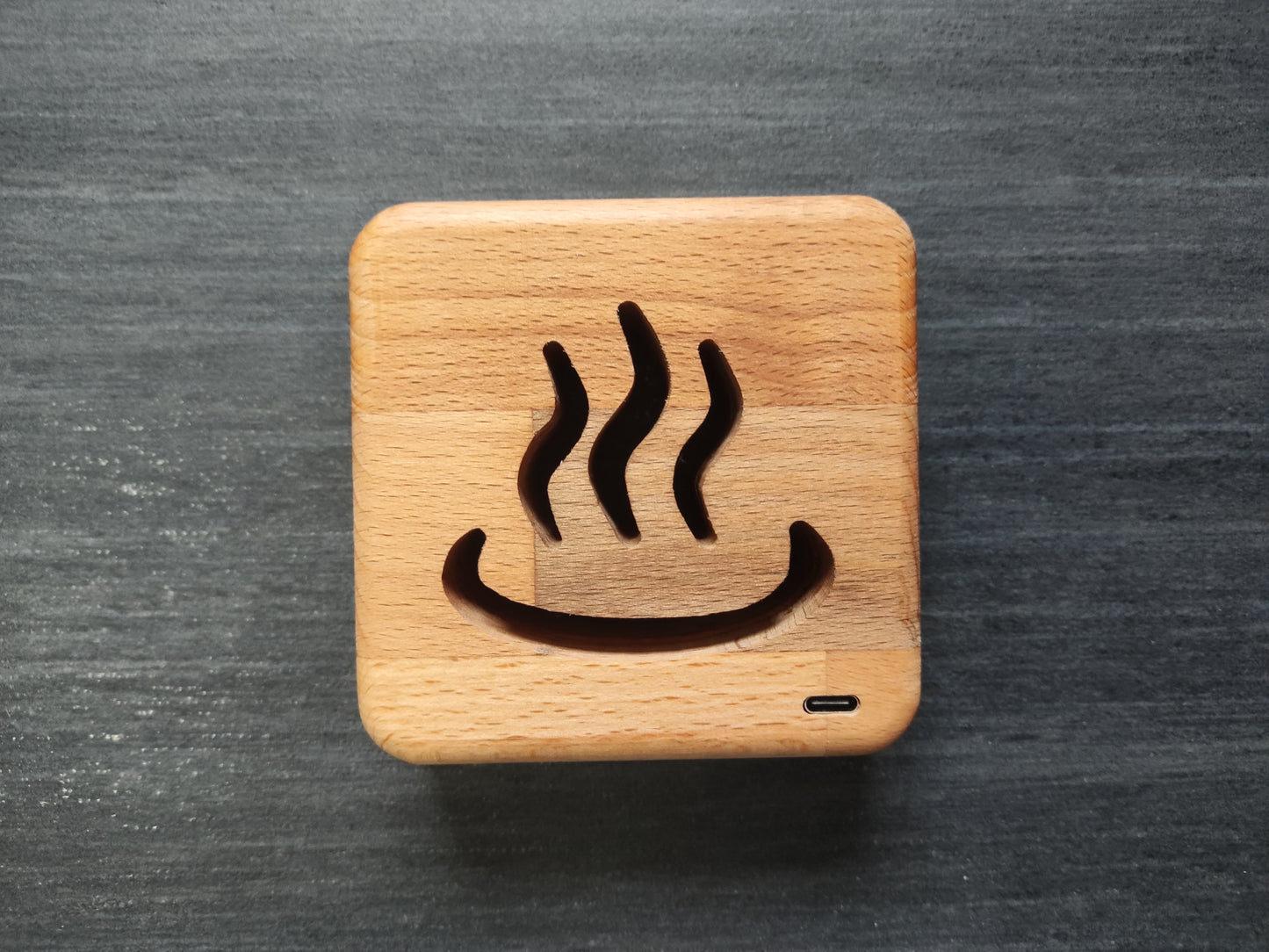 Japanischer Onsen Holz LED Nachtlicht / Dekoration