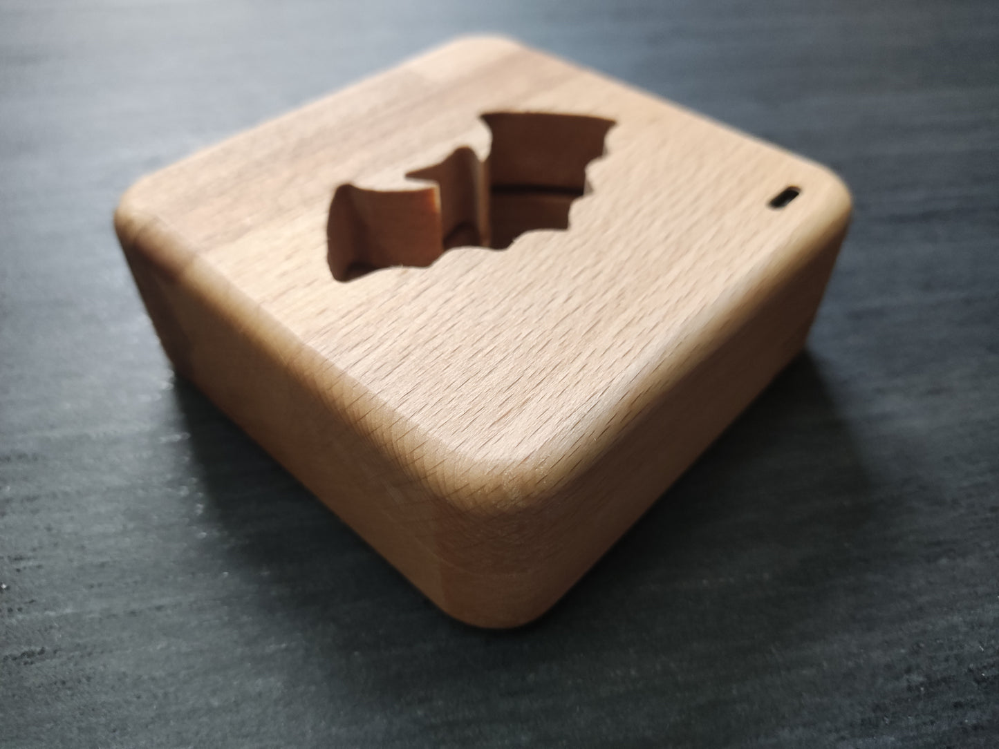 Fledermaus Holz LED Nachtlicht / Dekoration