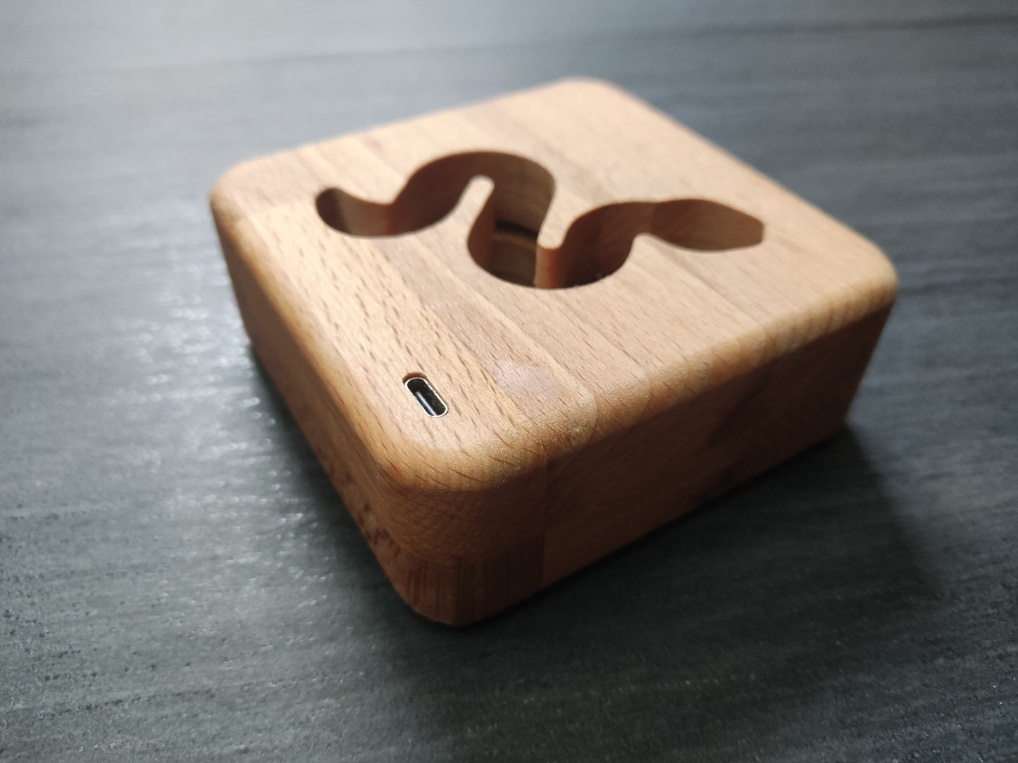 Schlange Holz LED Nachtlicht / Dekoration