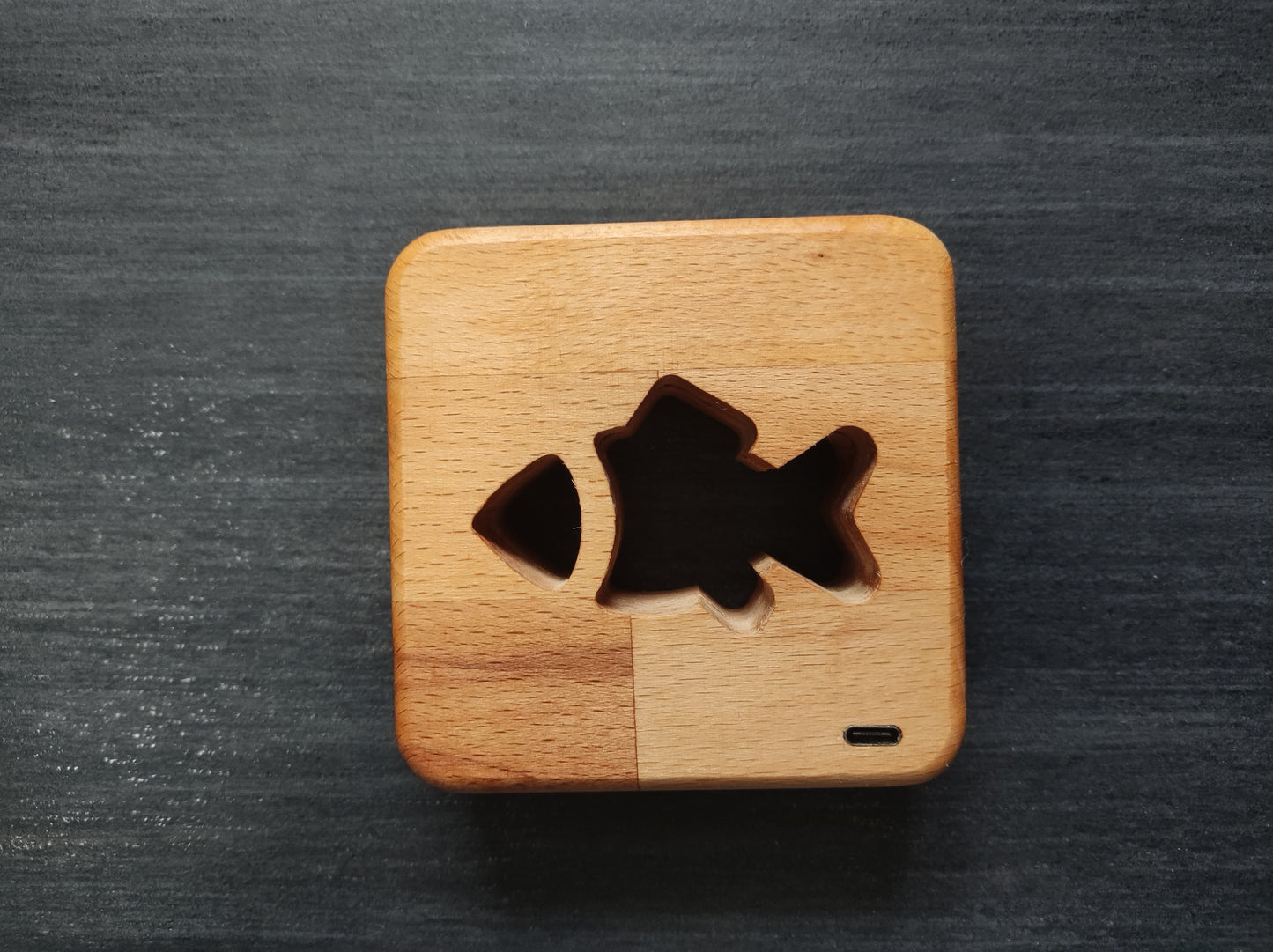 Fisch Holz LED Nachtlicht / Dekoration