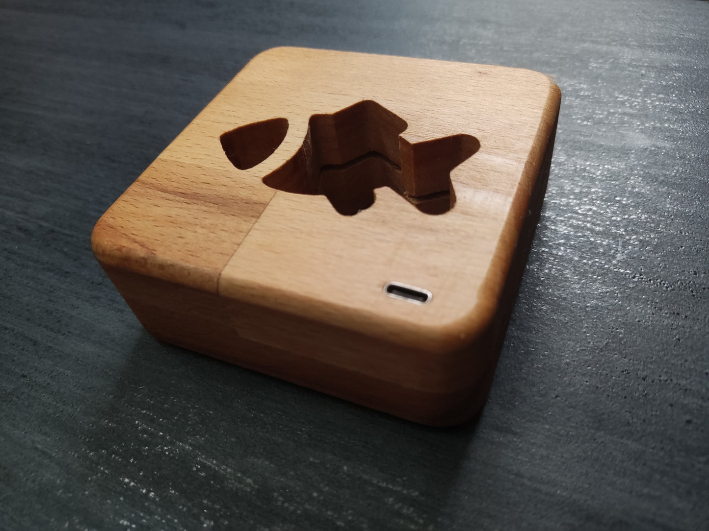 Fisch Holz LED Nachtlicht / Dekoration