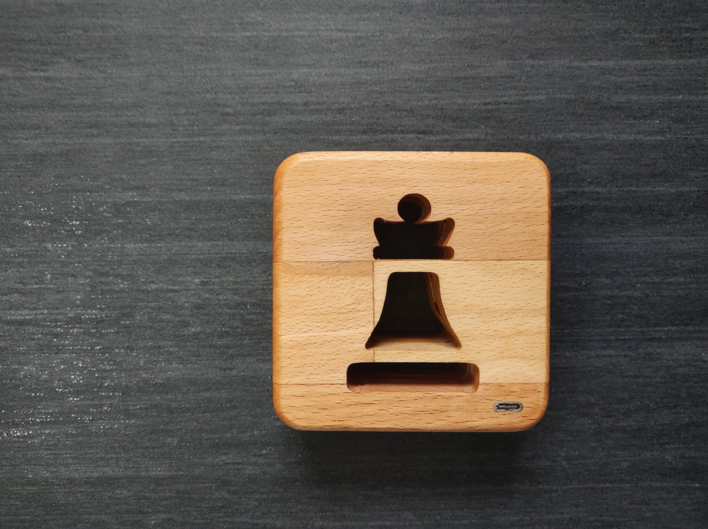Schach Dame Holz LED Nachtlicht / DekorationLED Nachtlicht