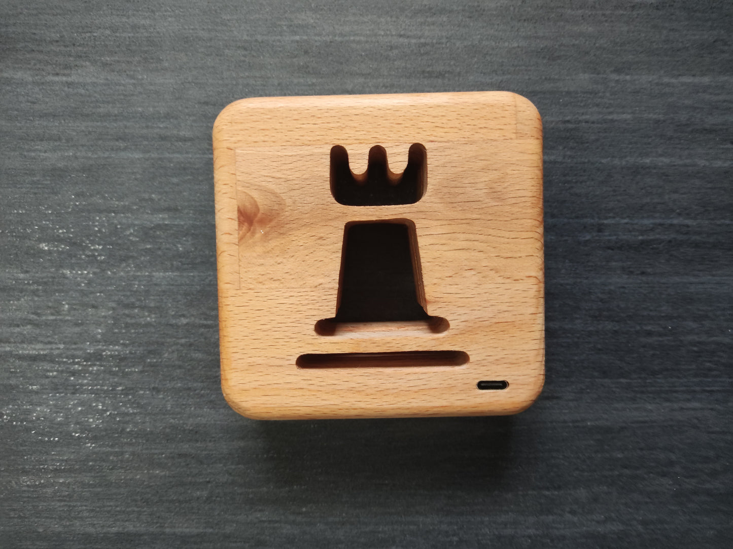 Schach Turm Holz LED Nachtlicht / Dekoration
