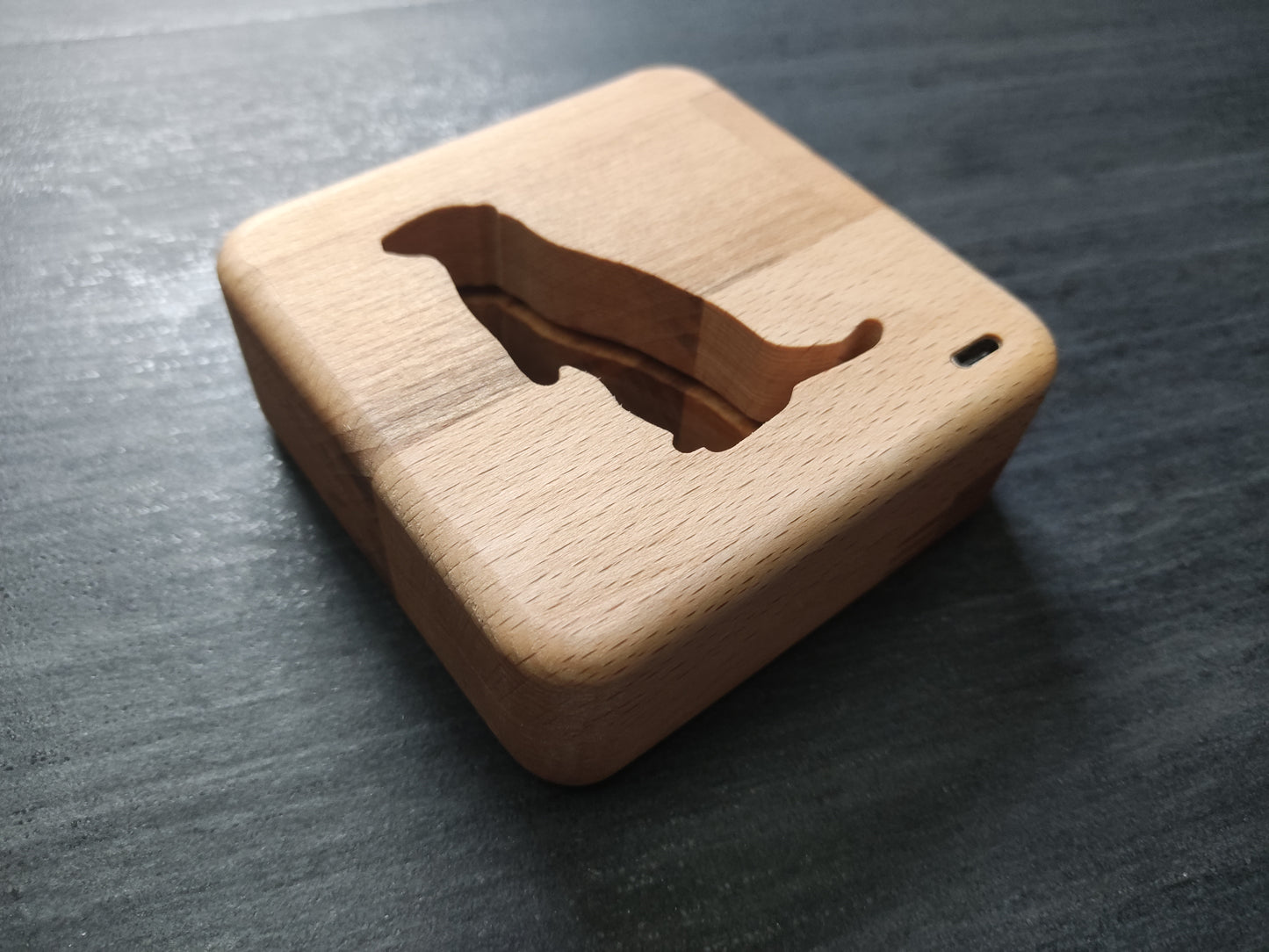 Otter Holz LED Nachtlicht / Dekoration