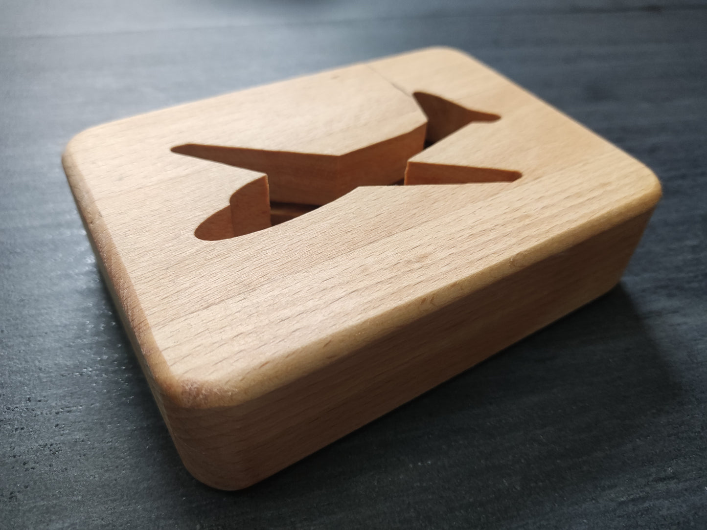 Segelflugzeug Holz LED Nachtlicht / Dekoration