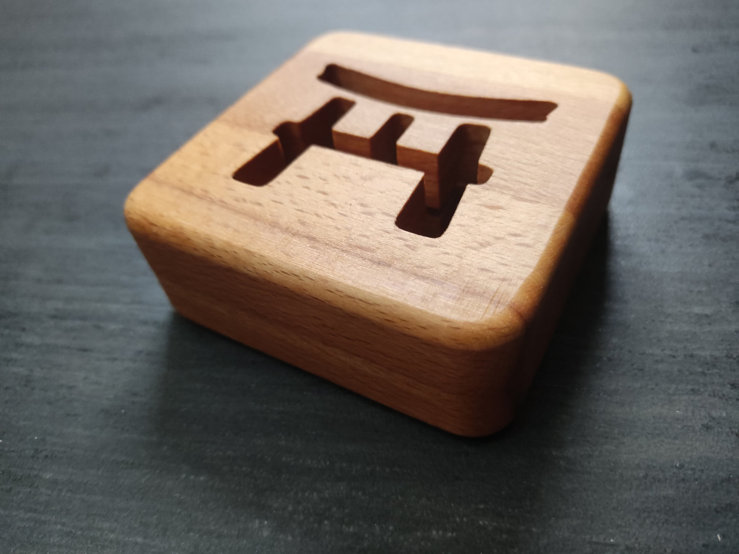 Japanisches Torii Holz LED Nachtlicht / Dekoration
