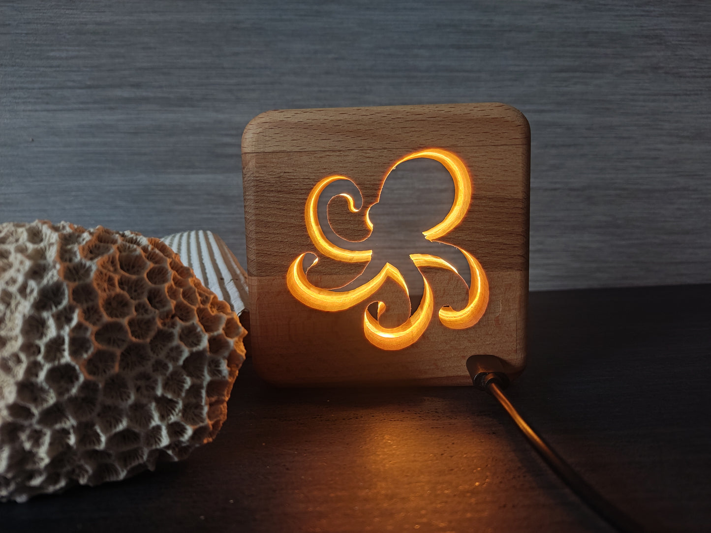 Octopus LED Nightlamp