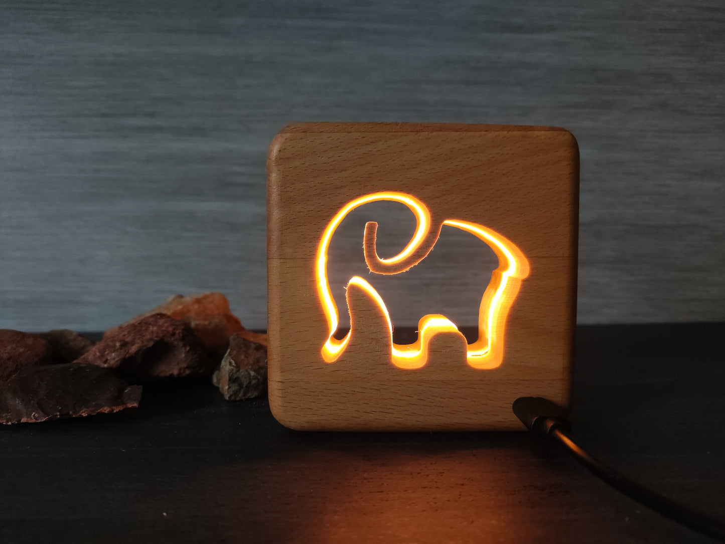 Elephant LED Nightlamp
