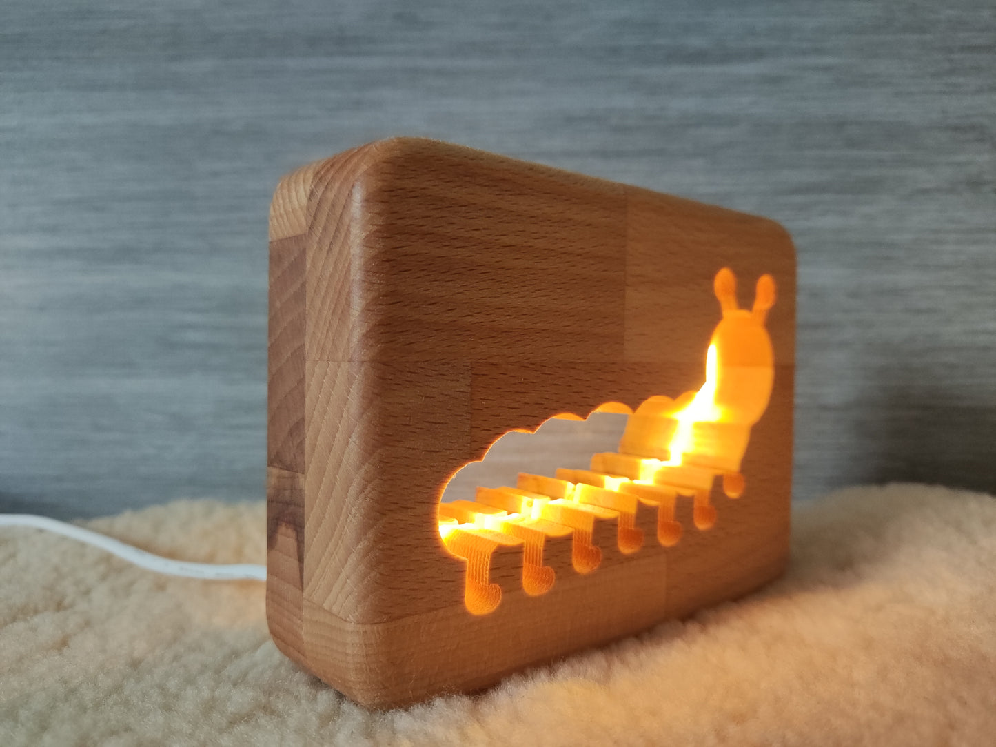 Caterpillar LED Nightlamp