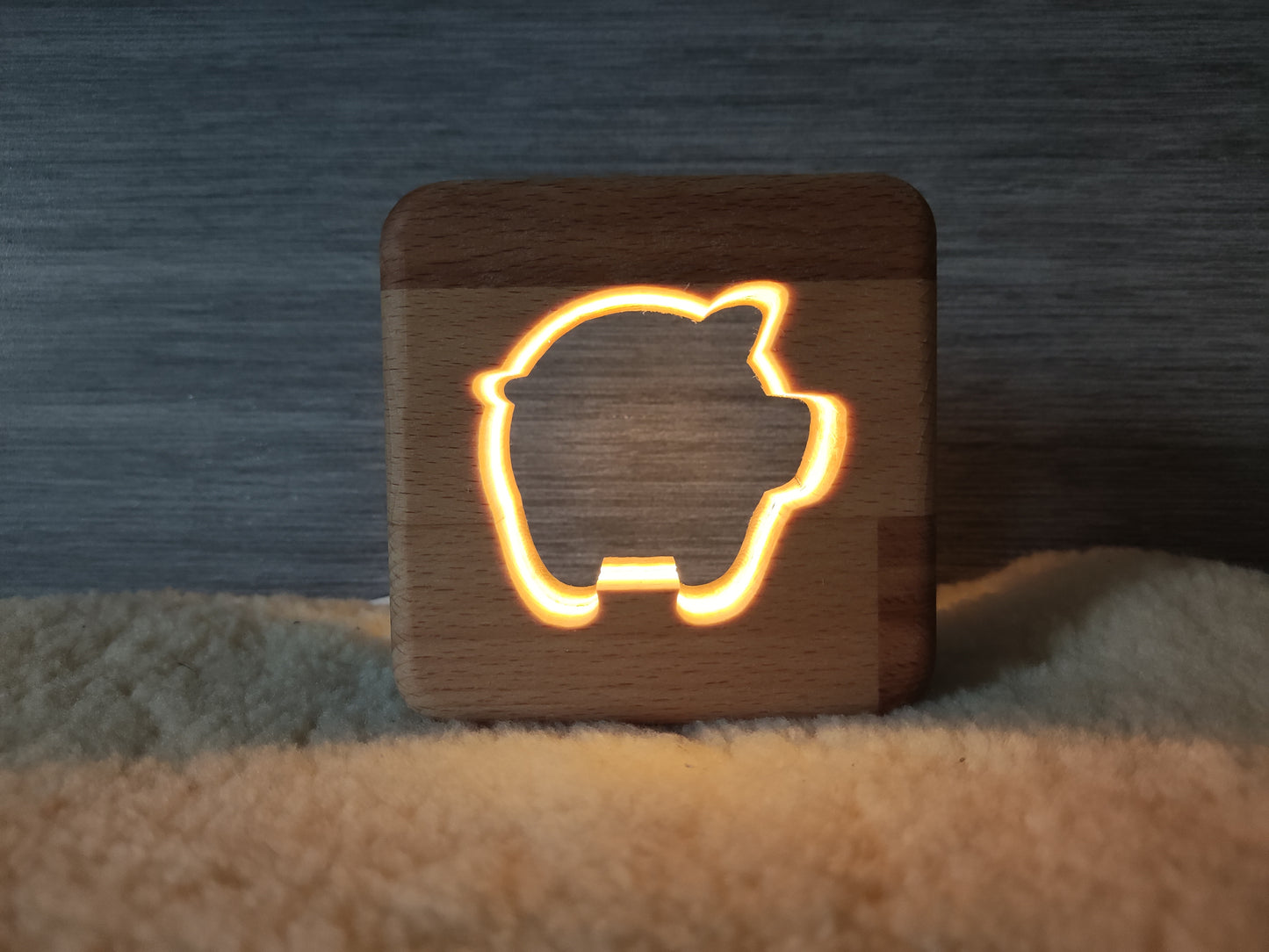 Pig / Piggy (side) LED Nightlamp