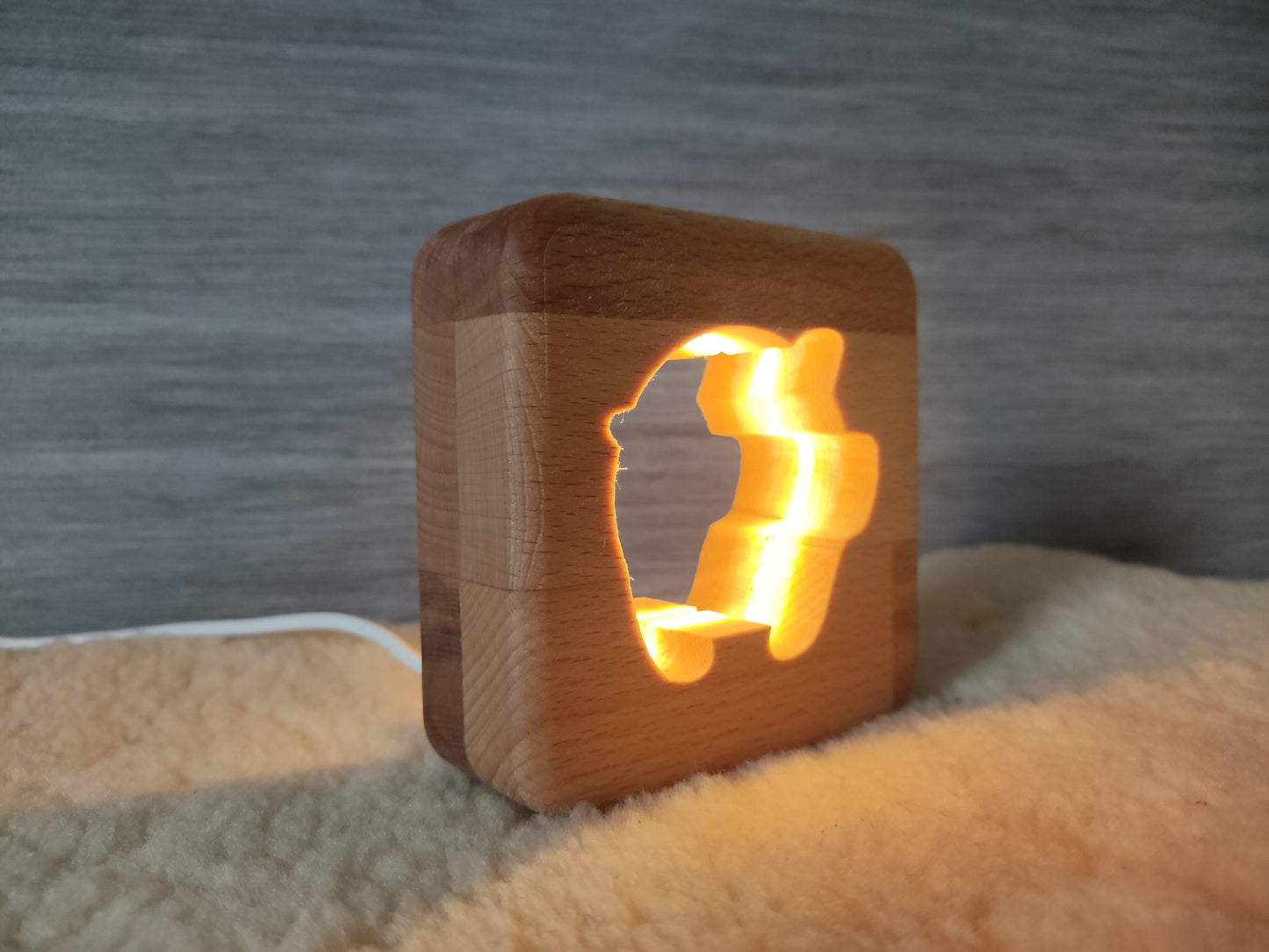 Pig / Piggy (side) LED Nightlamp