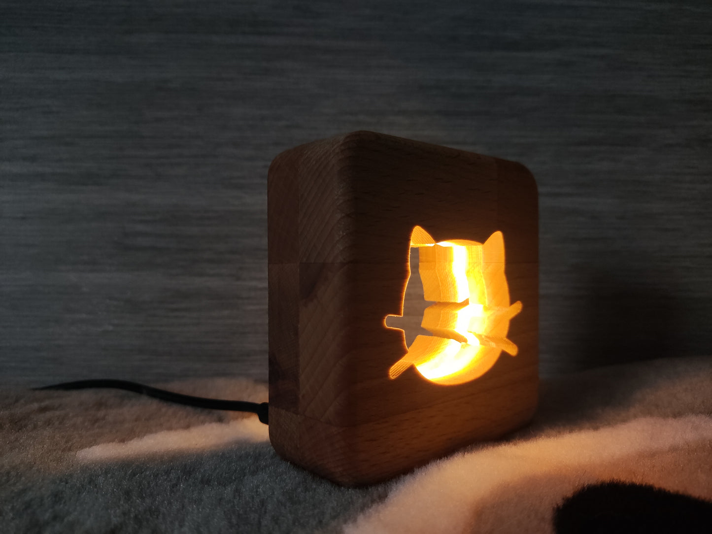 Cat (face) LED Nightlamp