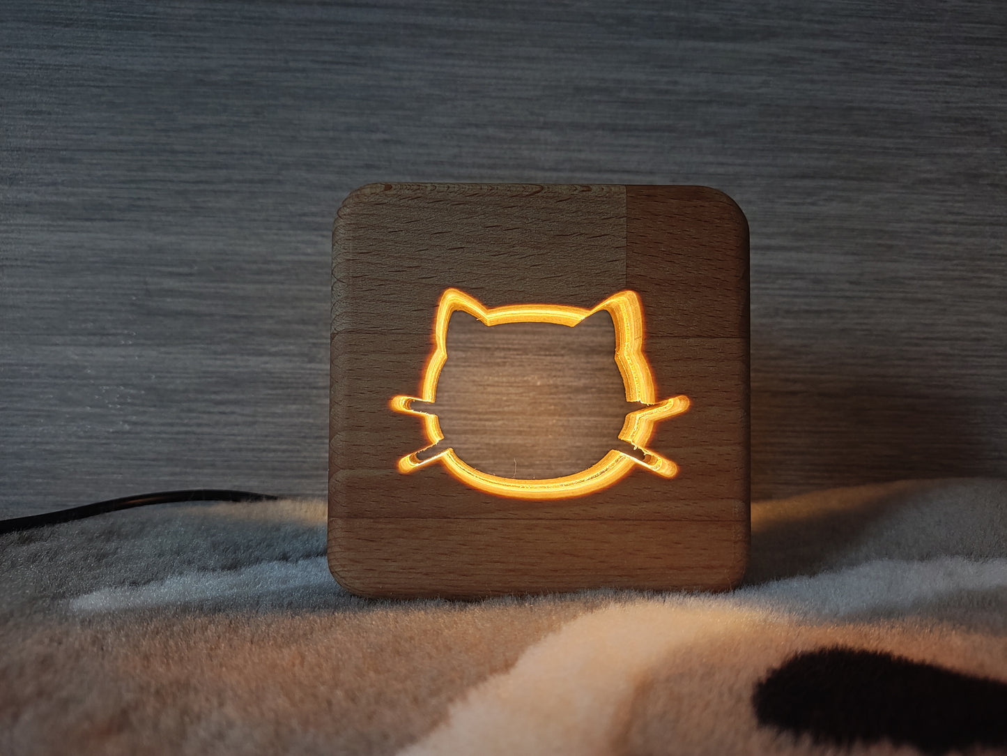 Cat (face) LED Nightlamp
