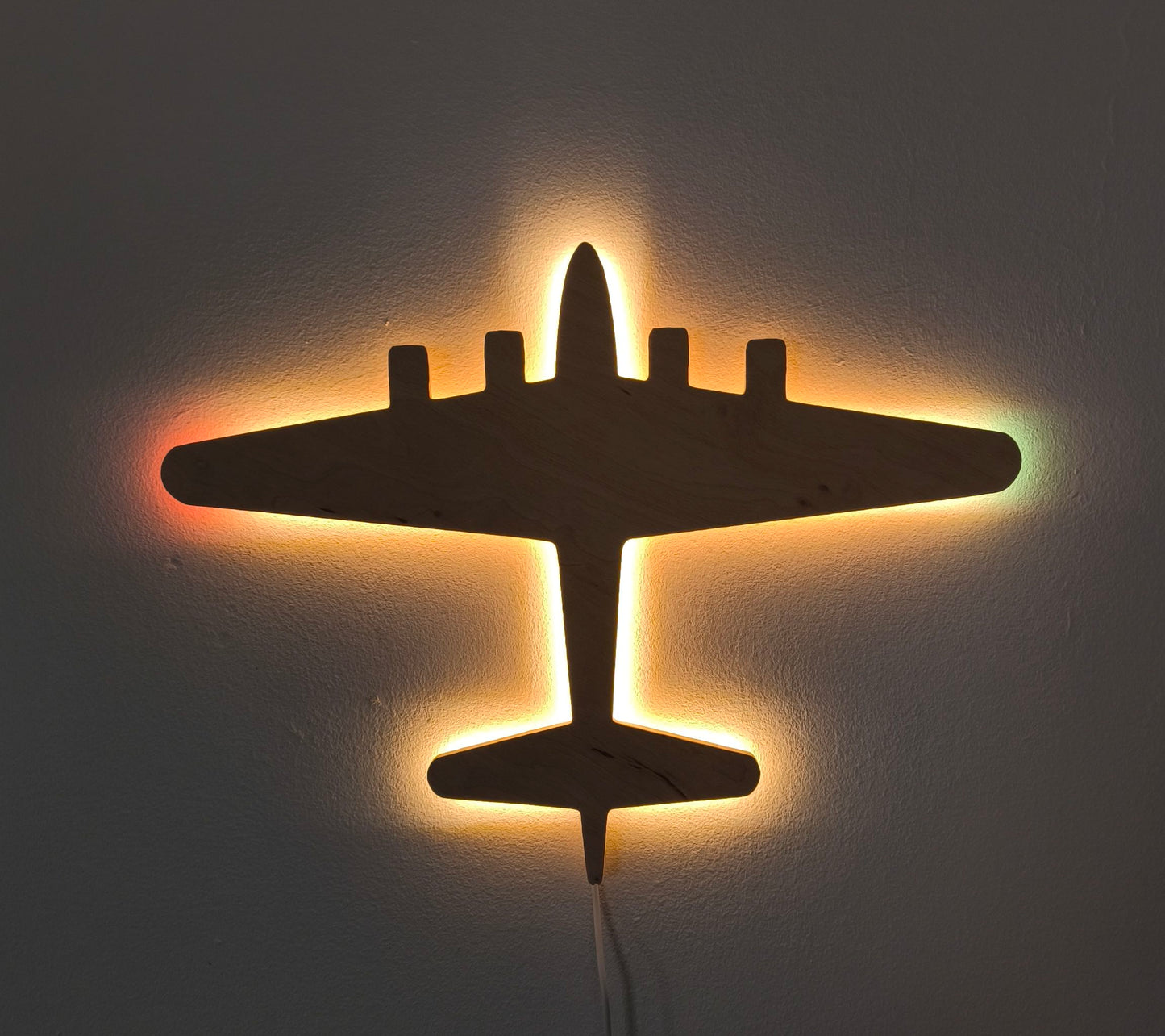 Boeing B17 Flying Fortress LED Wall Decoration