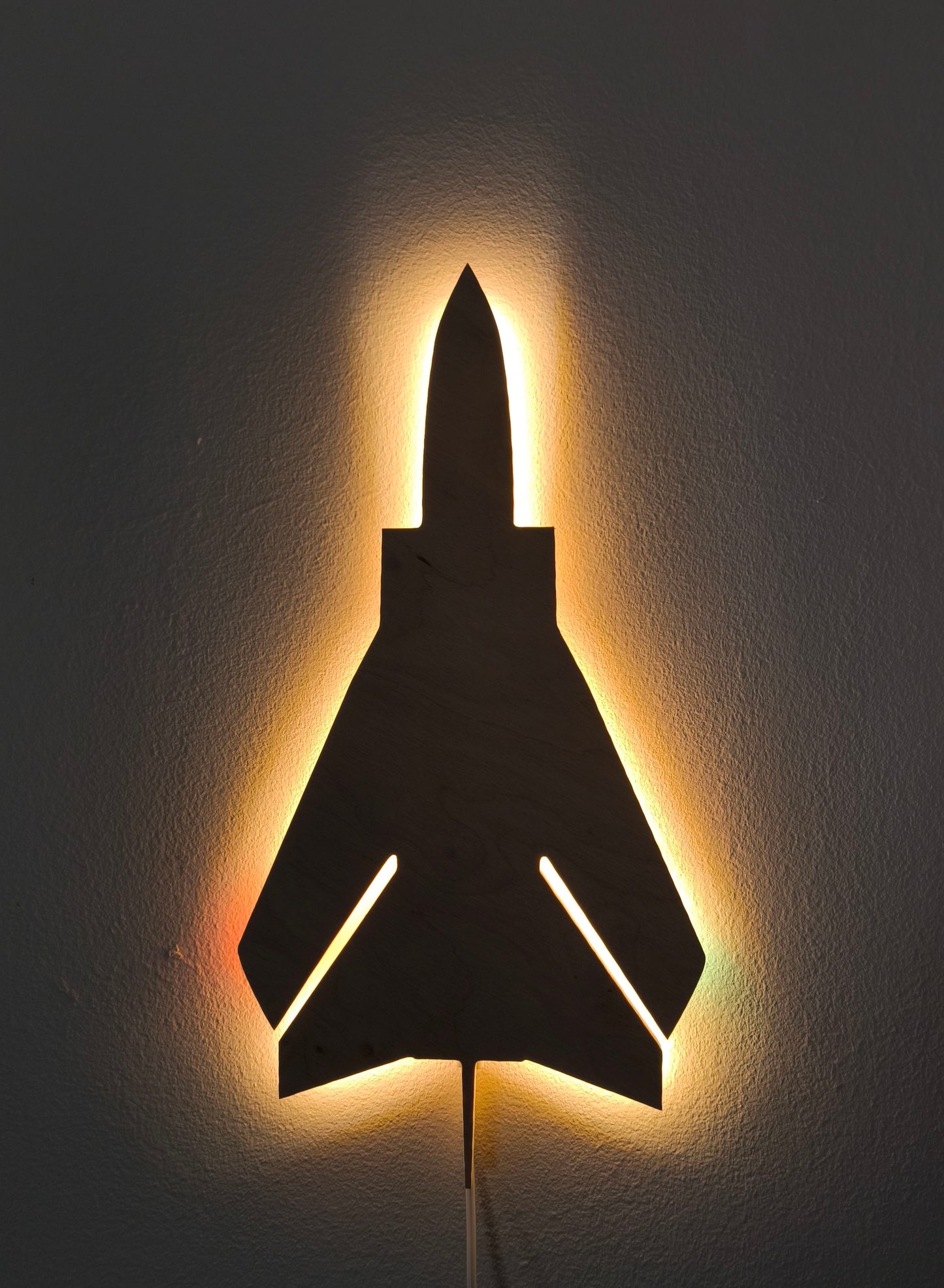 Panavia Tornado PA-200 Holz LED Wanddekoration / Nachtlicht