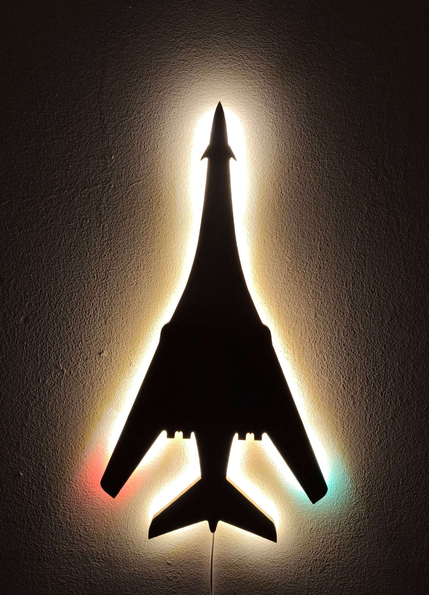 B1 Lancer Bomber Wood LED Wall Decoration