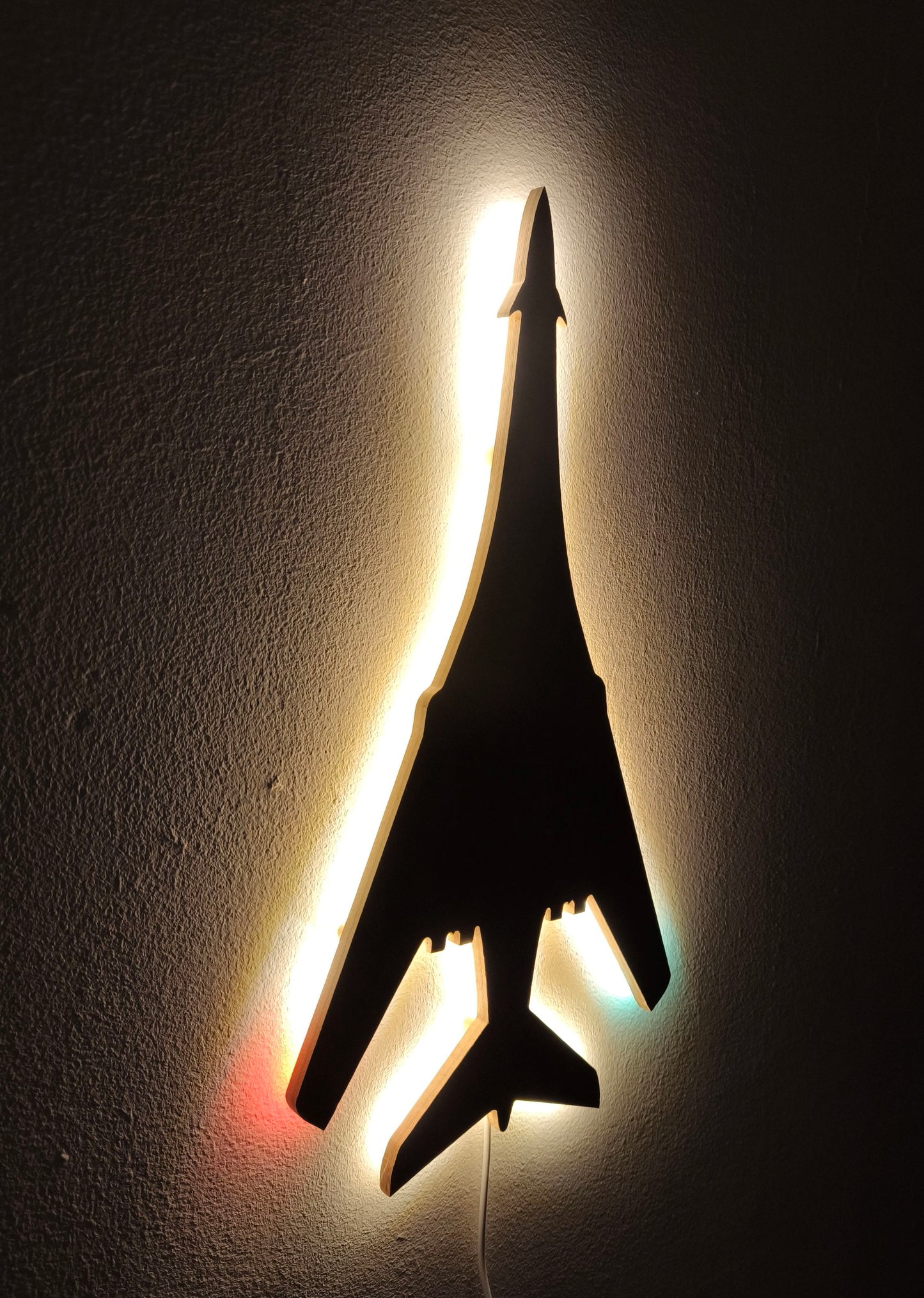 B1 Lancer Bomber Wood LED Wall Decoration