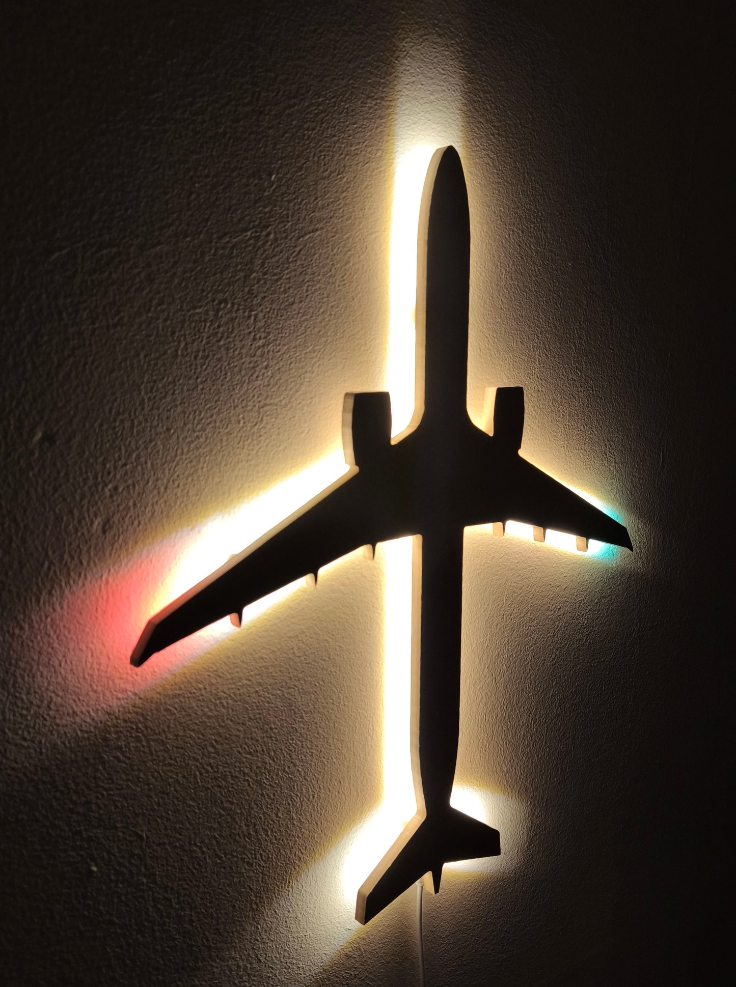 Airbus A220 CS300 LED Wall Decoration