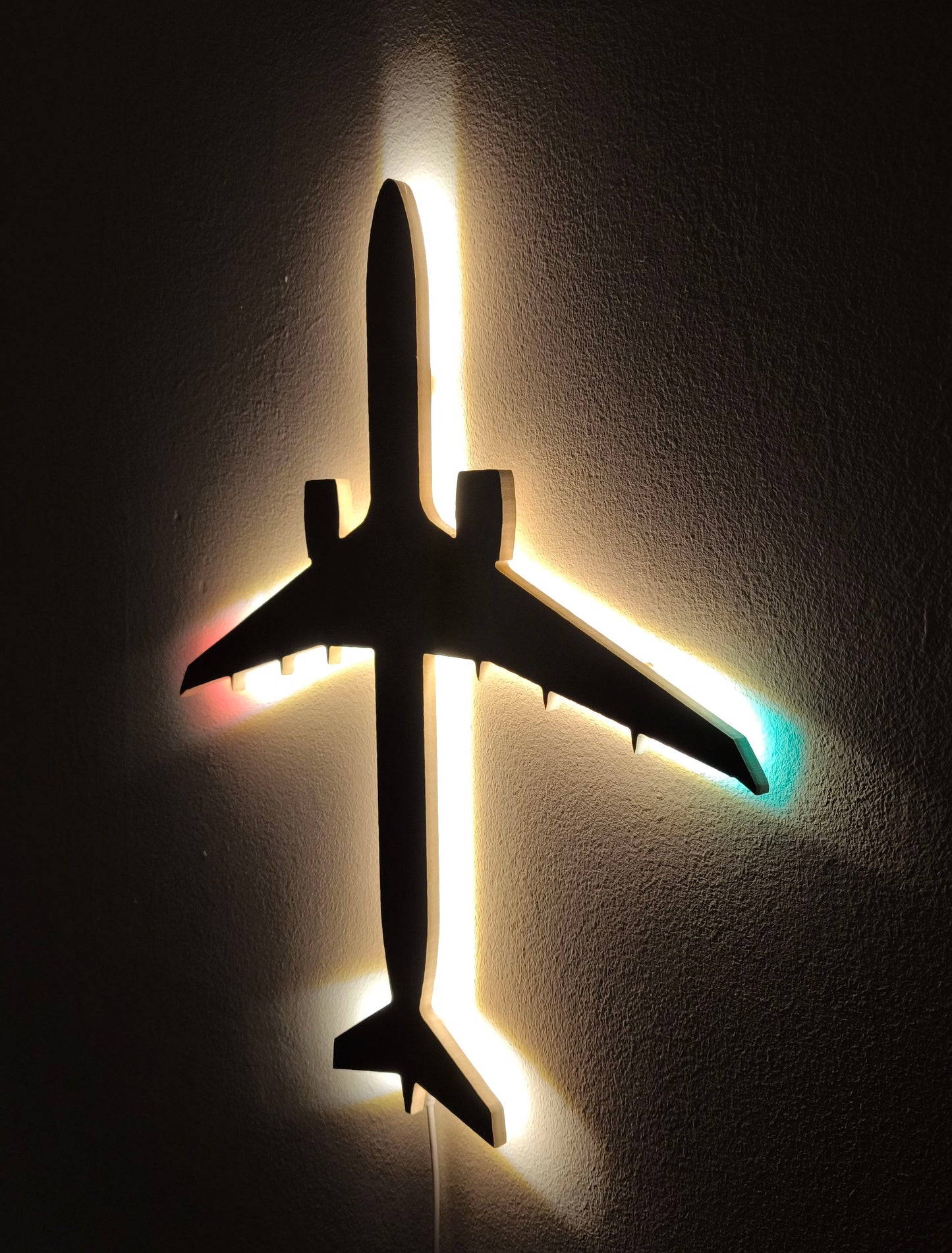 Airbus A220 CS300 LED Wall Decoration