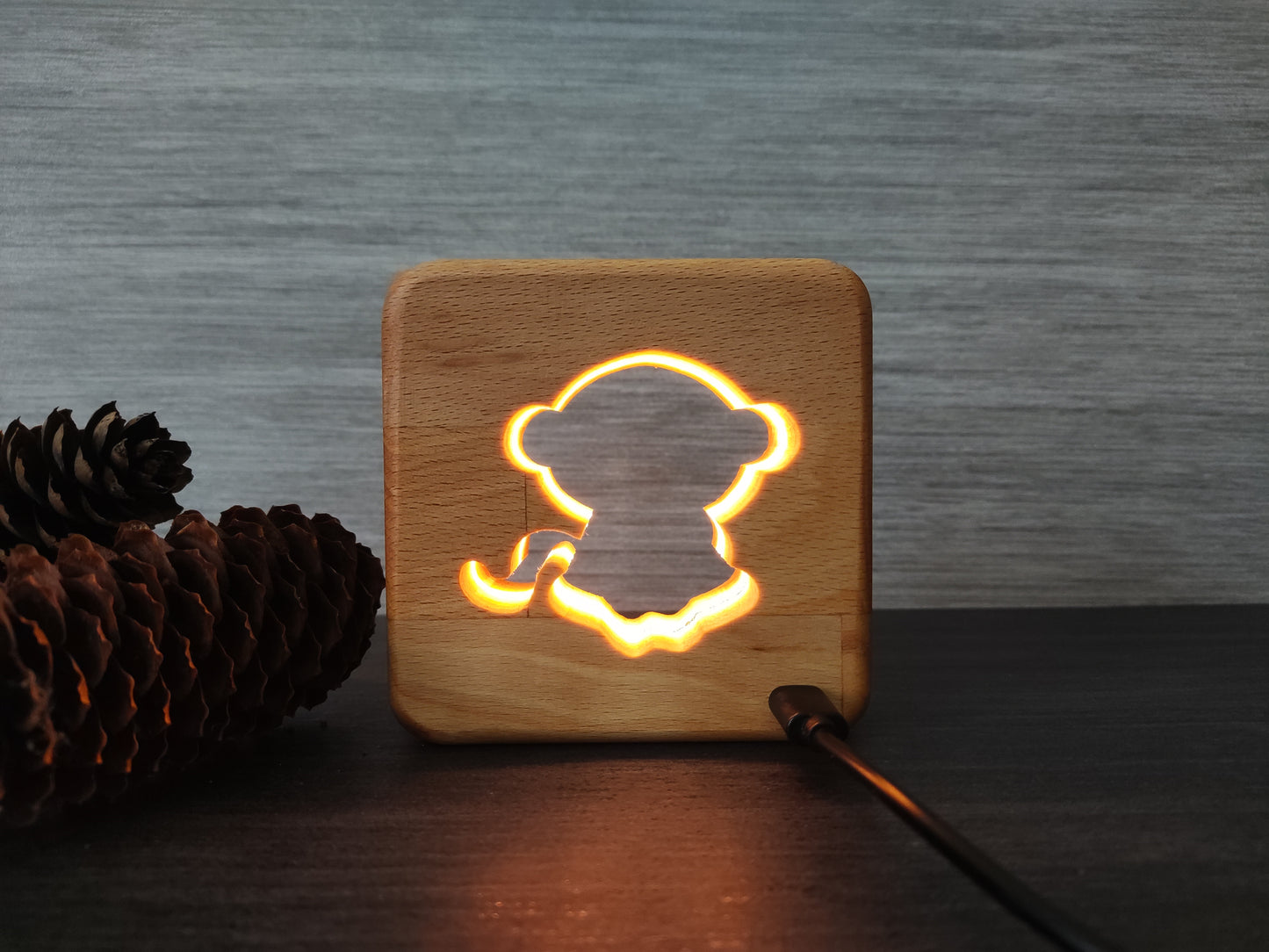 Monkey LED Nightlamp