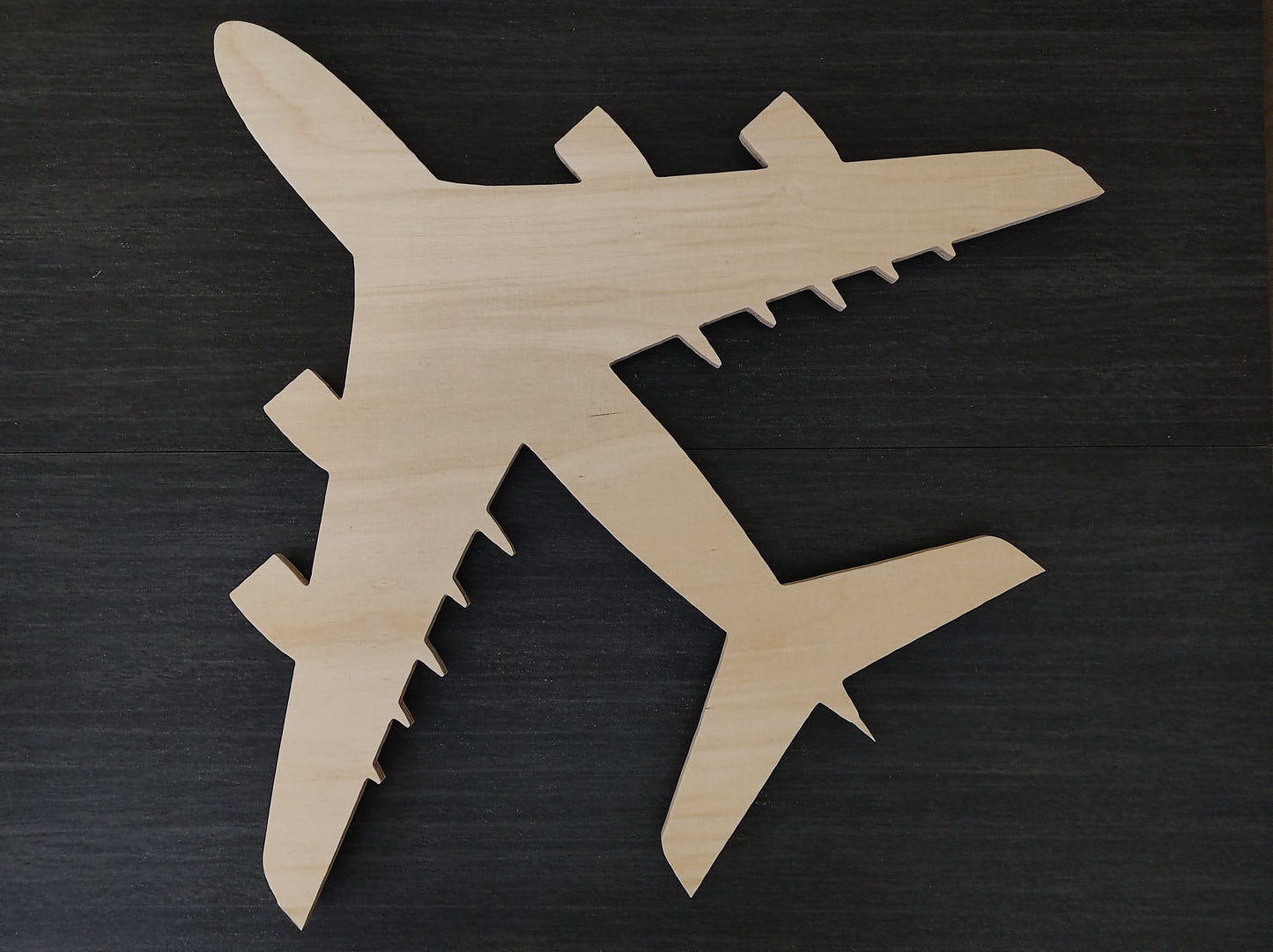 Airbus A380 Holz LED Wanddekoration / Nachtlicht