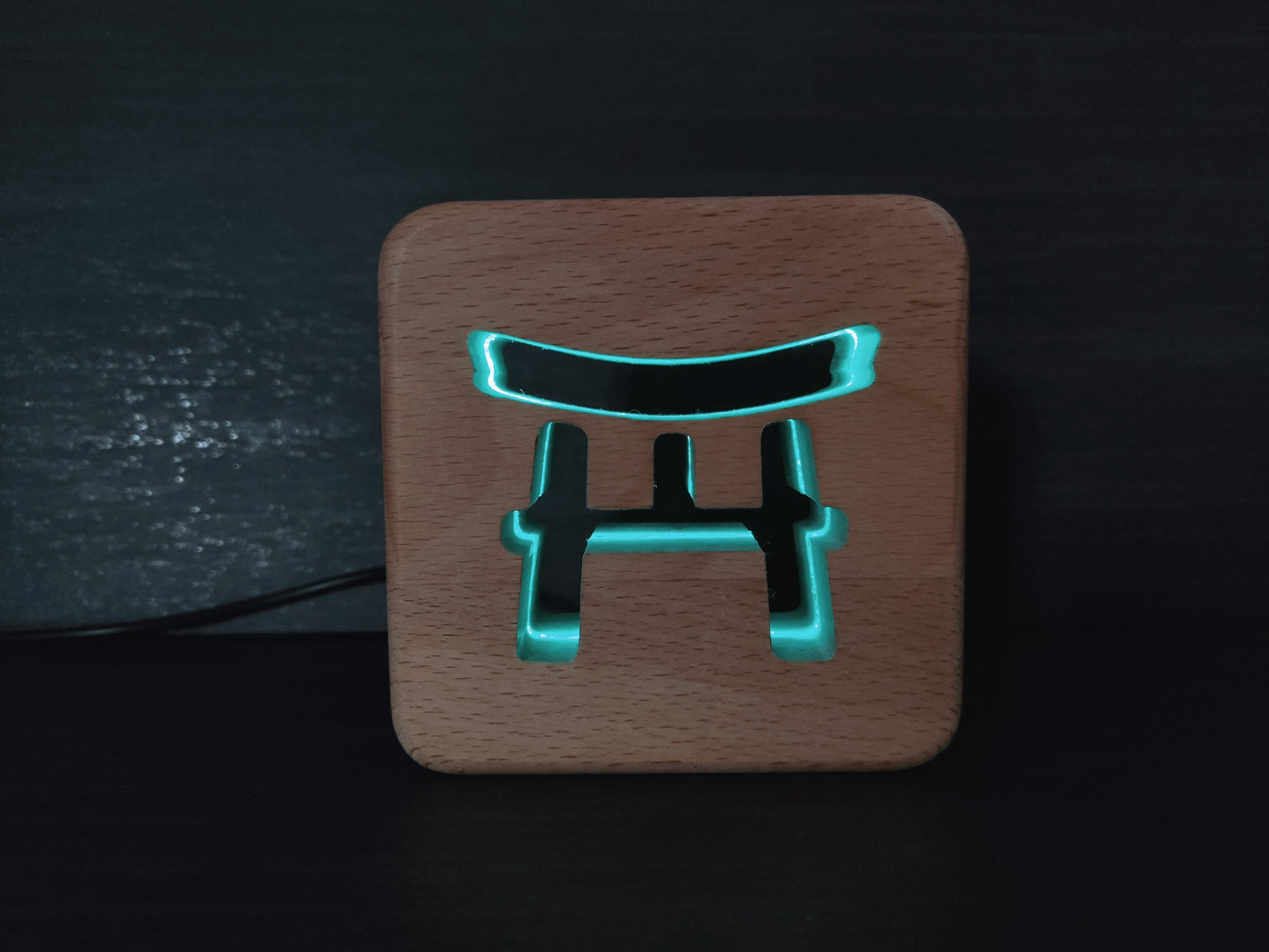 Japanese Torii Gate LED Nightlamp with Remote Control / Adjustable Color