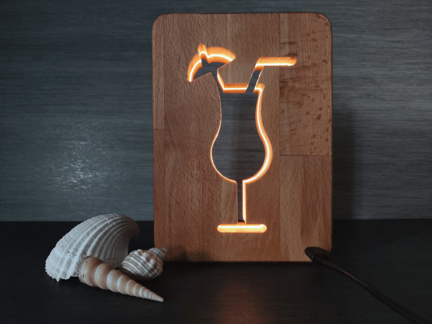 Cocktail (middle size) LED Nightlamp