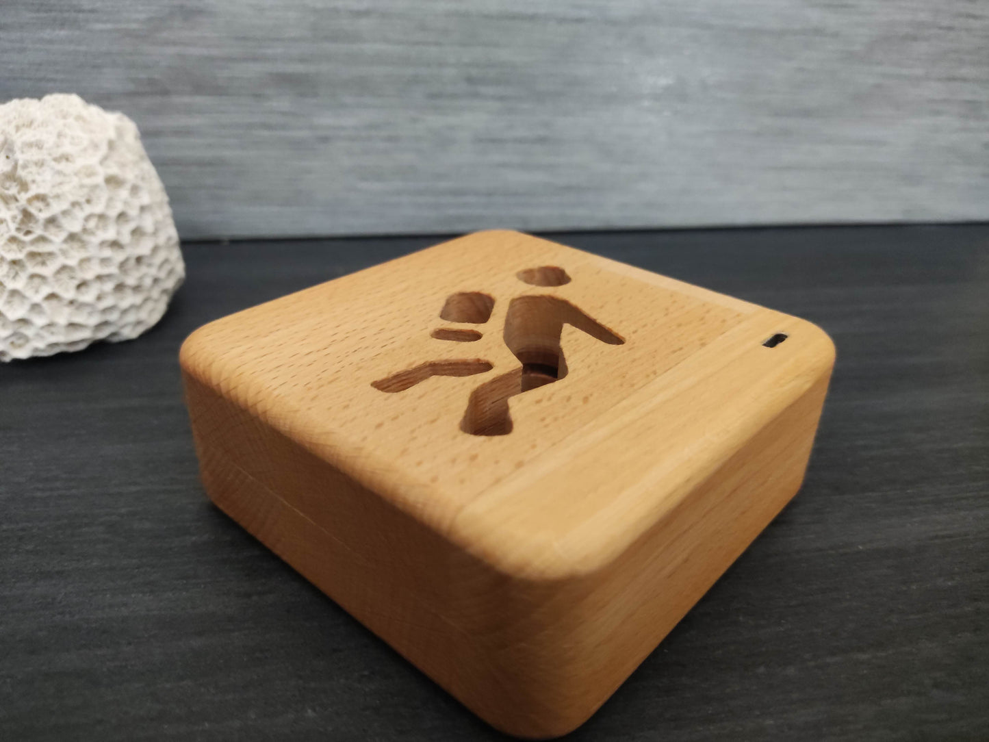 Taucher Tauchen Holz LED Nachtlicht / Dekoration
