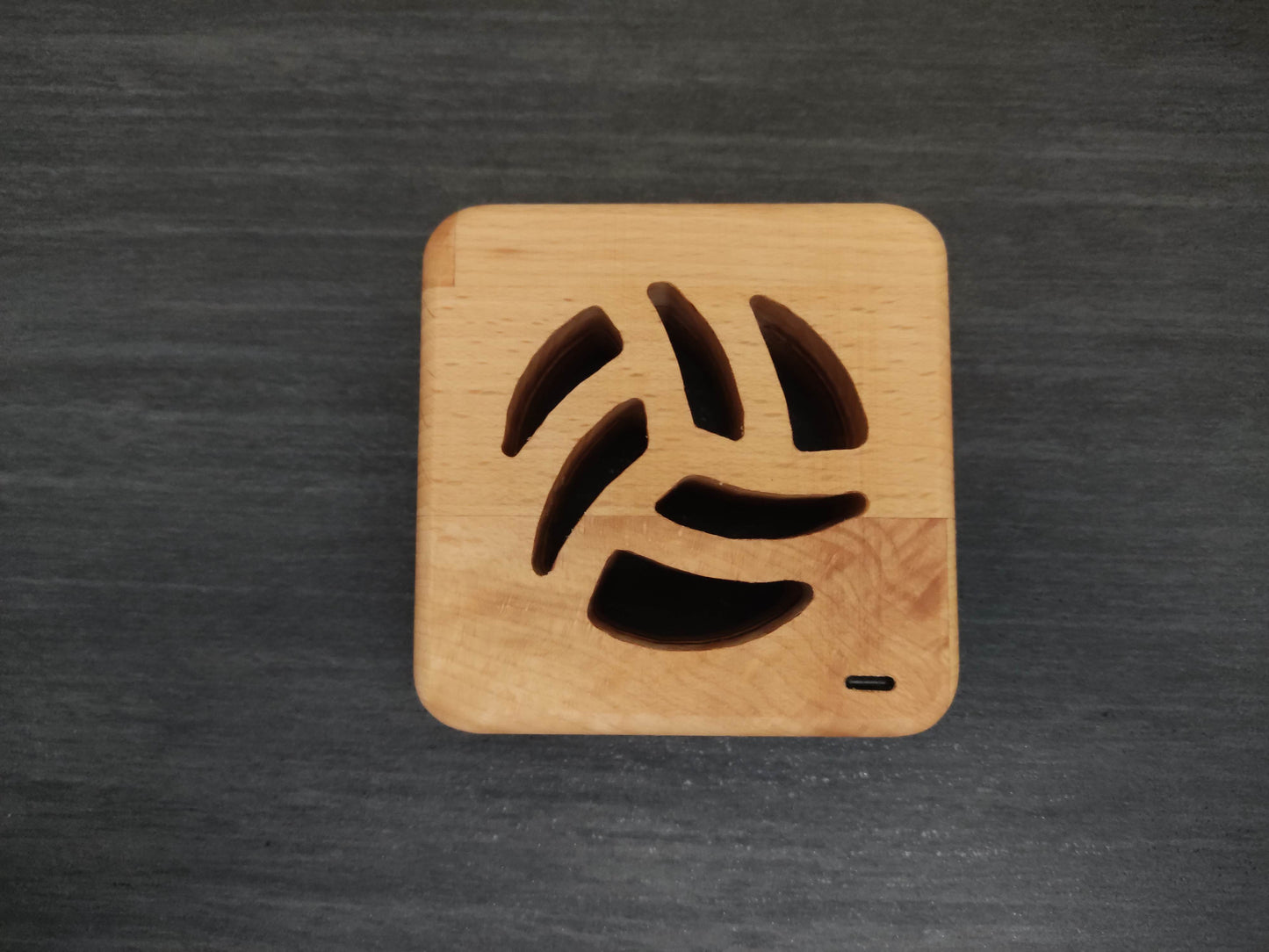 Volleyball Holz LED Nachtlicht / Dekoration