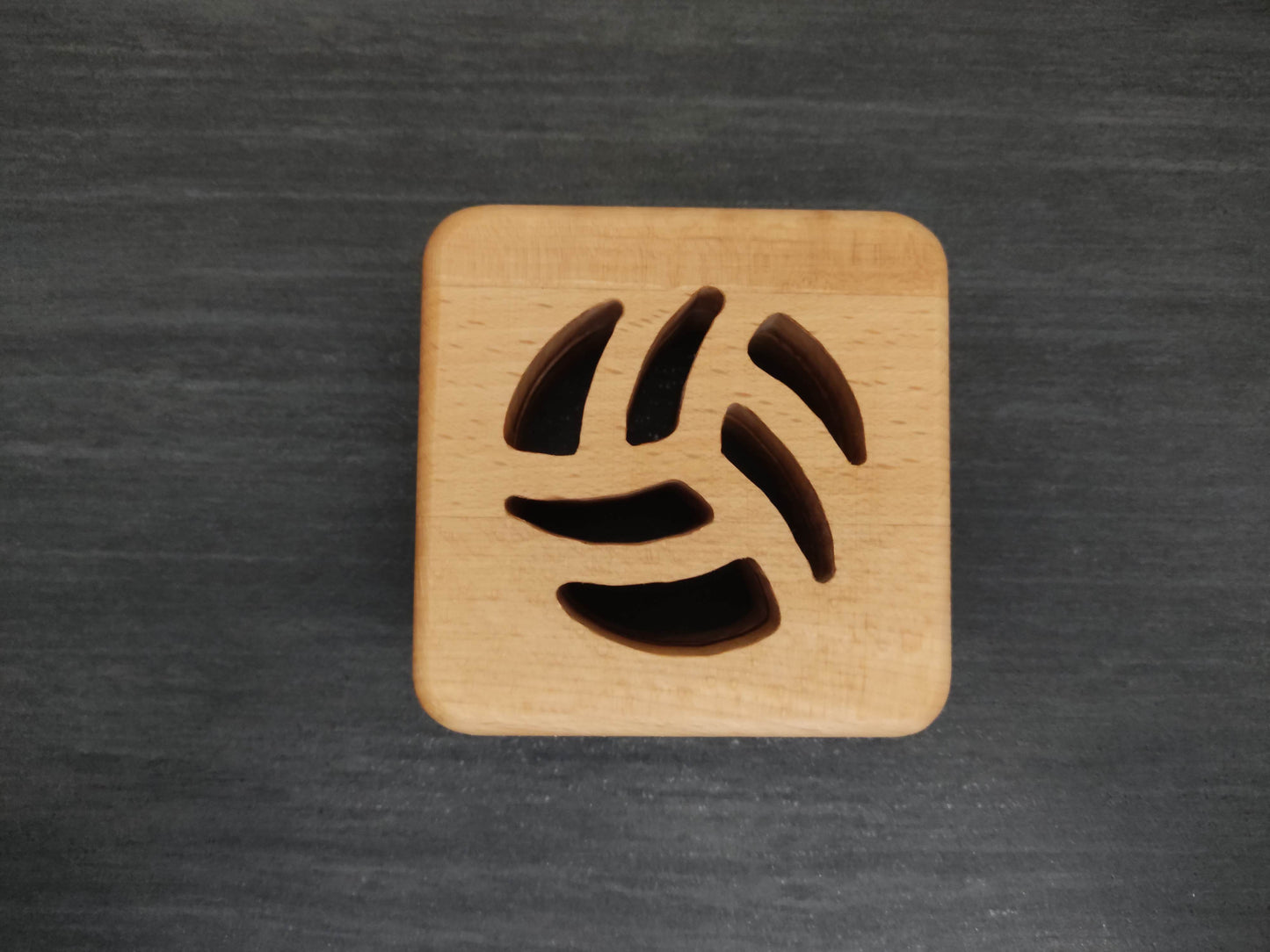 Volleyball Holz LED Nachtlicht / Dekoration