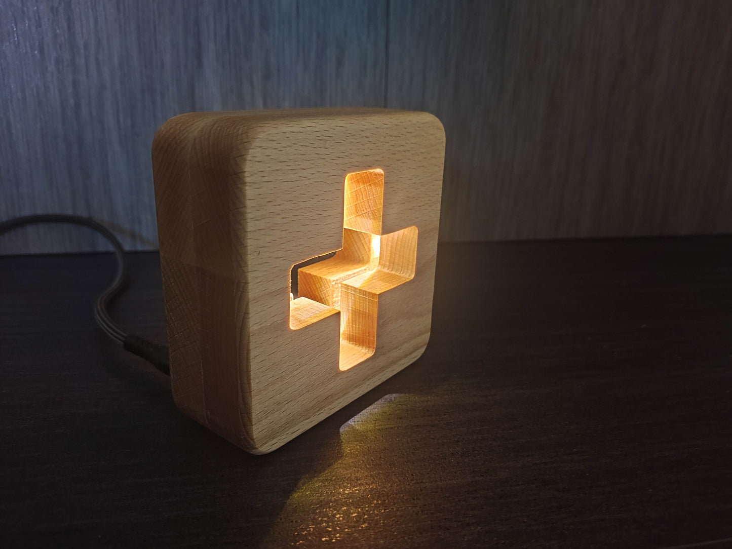 Swiss Cross LED Nightlamp