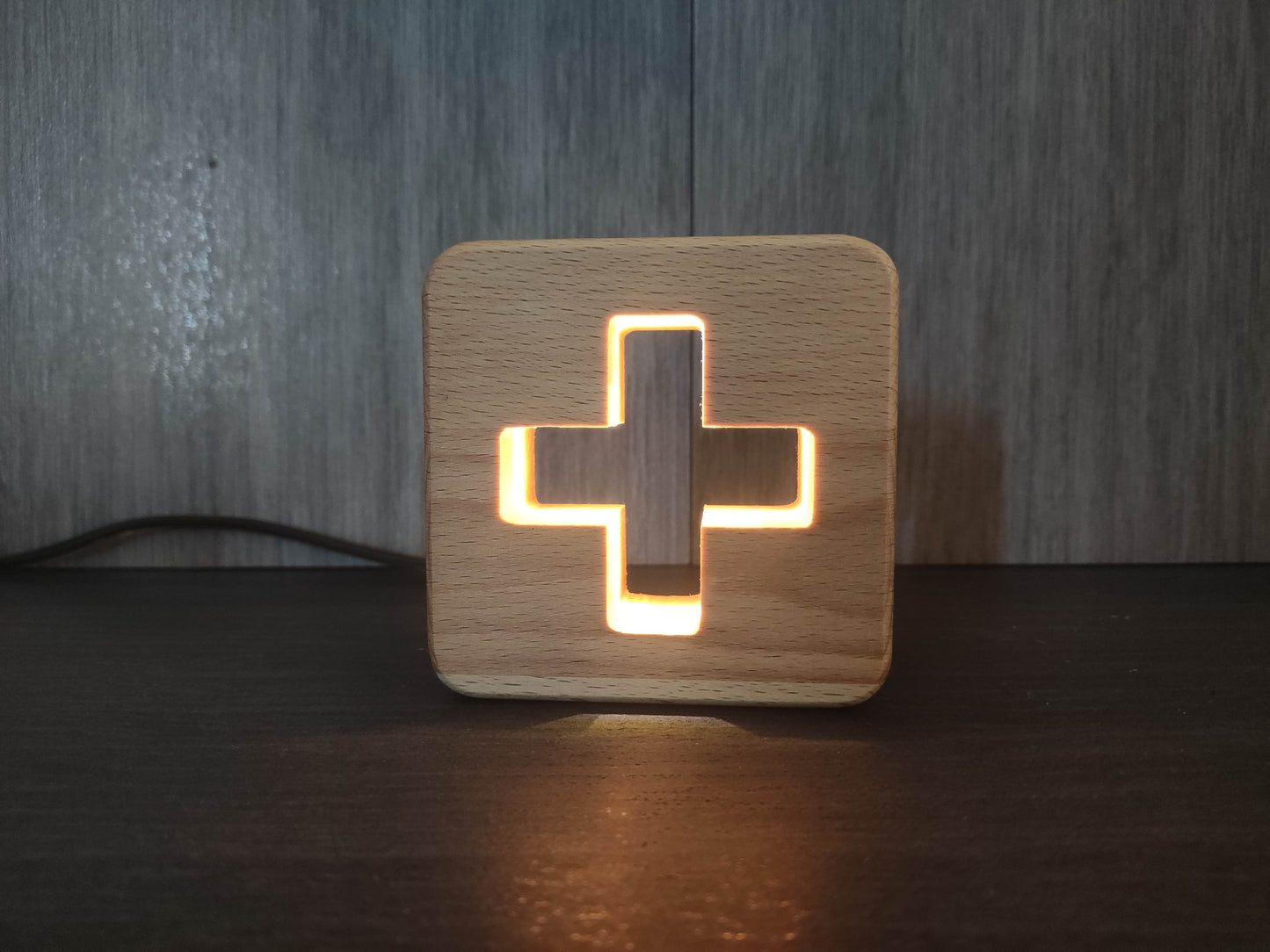 Swiss Cross LED Nightlamp