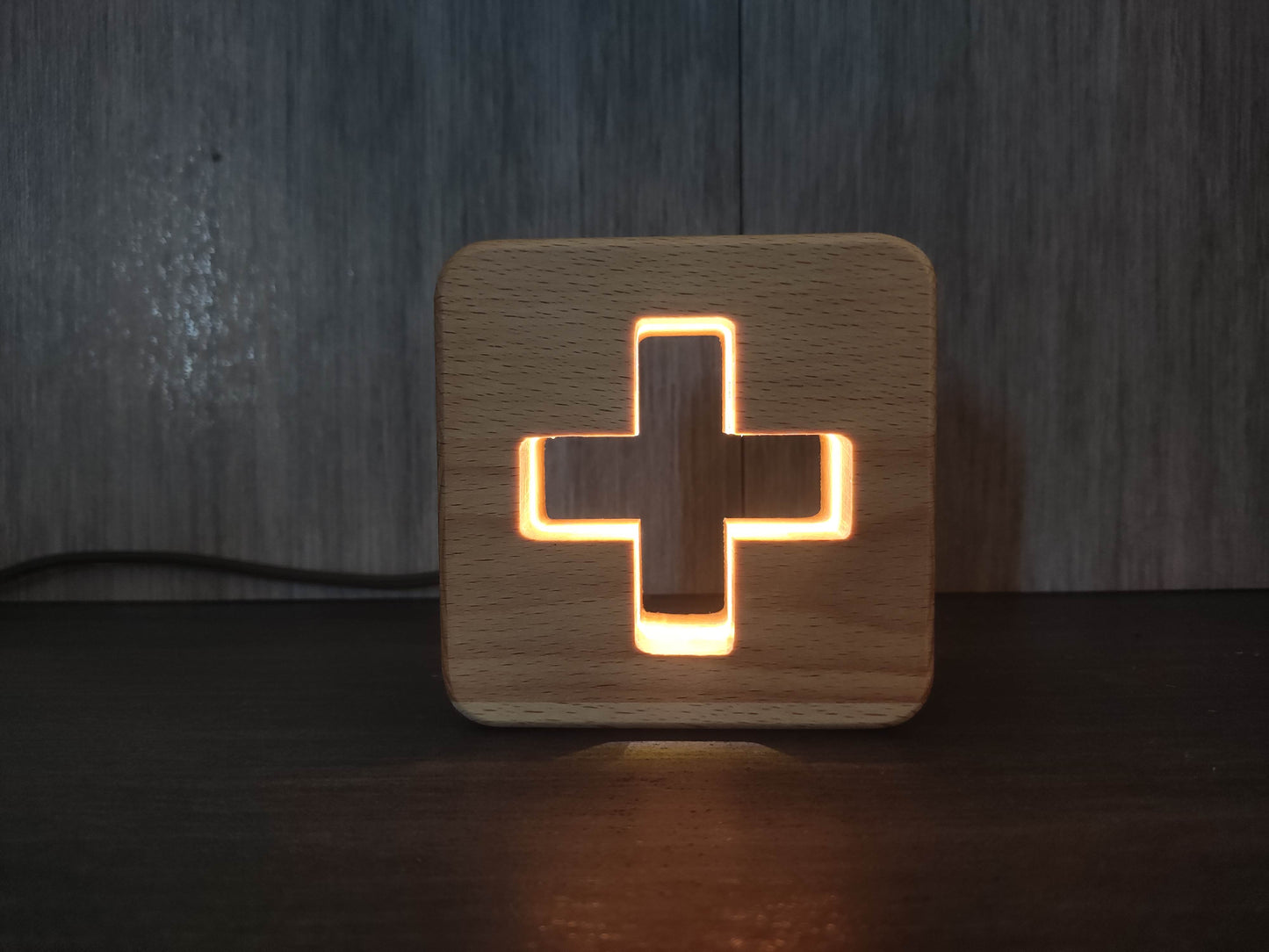 Swiss Cross LED Nightlamp