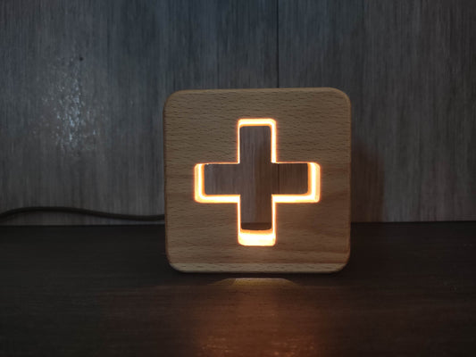 Swiss Cross LED Nightlamp