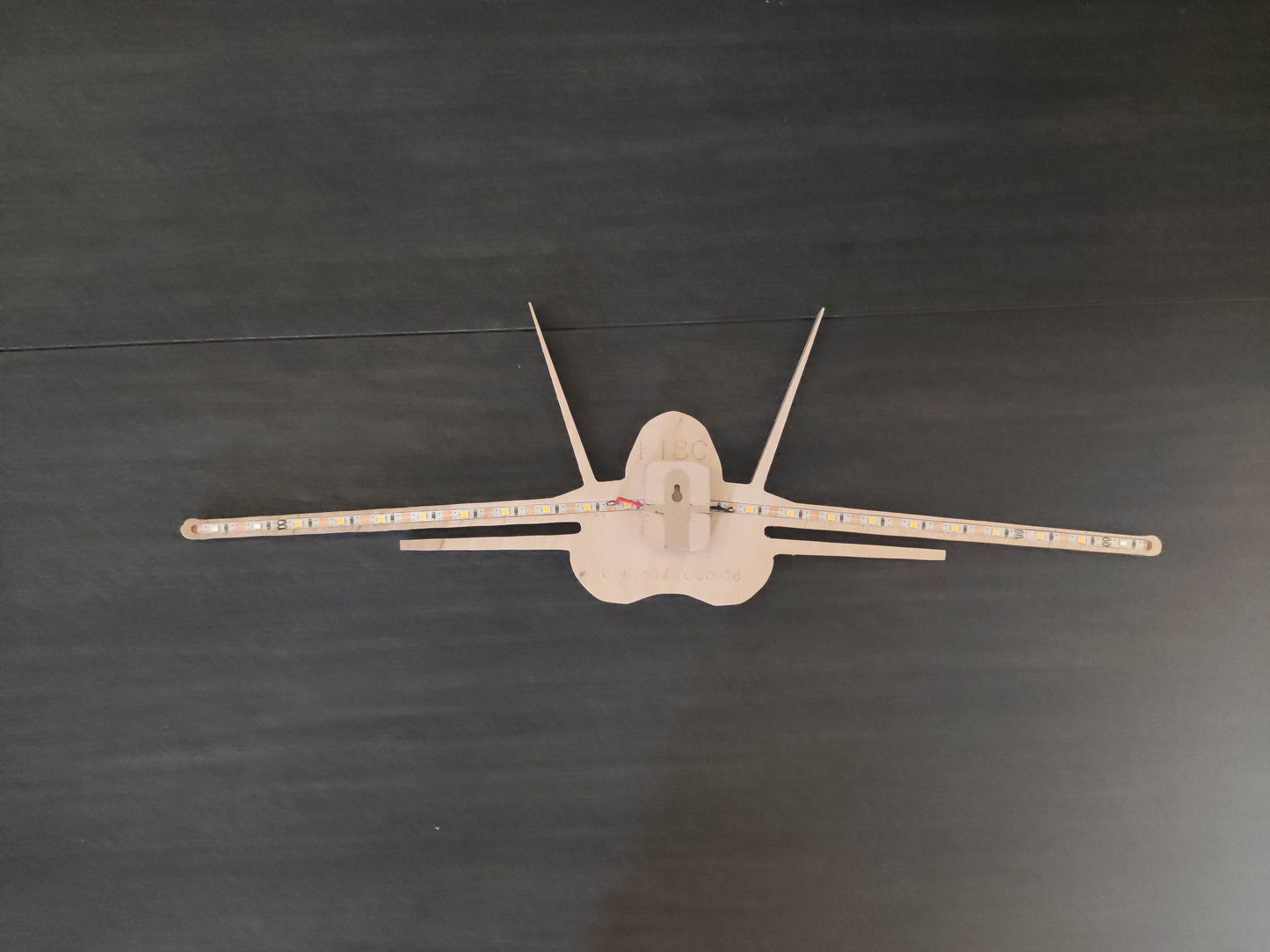 F35 A/B Lightning II LED Wall Decoration (front view)