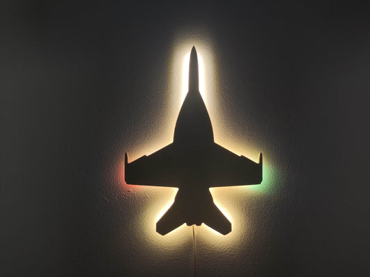 F18 F18C Hornet LED Wall Decoration