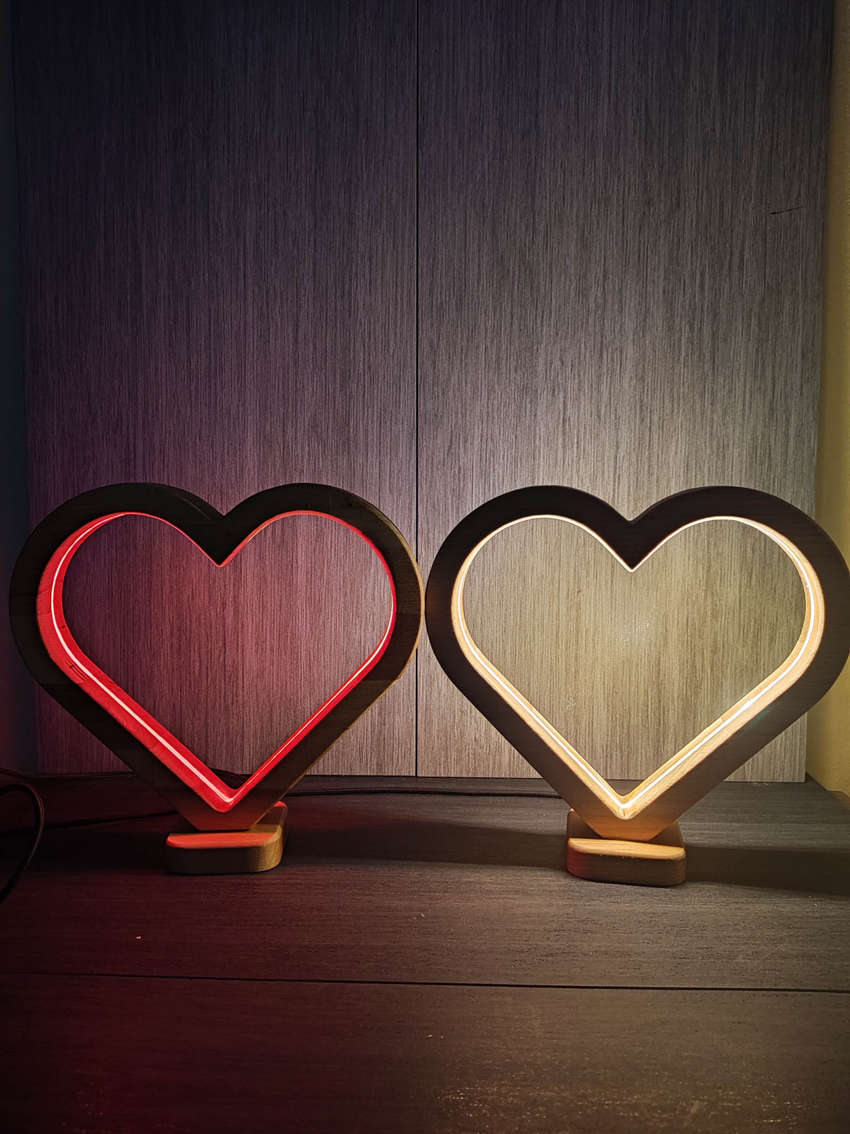 Heart (Small) (Red) LED Desk lamp