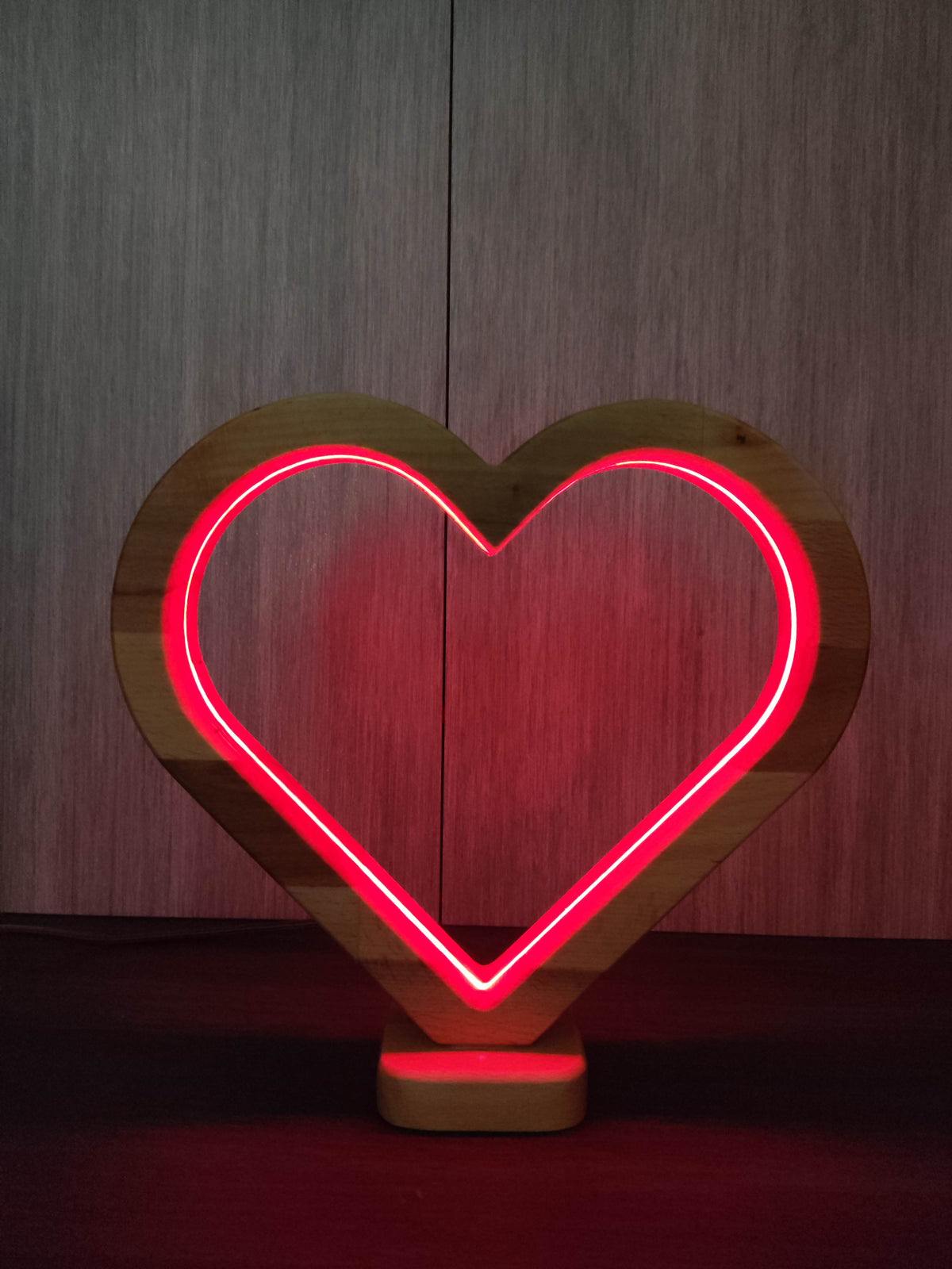 Heart (Small) (Red) LED Desk lamp