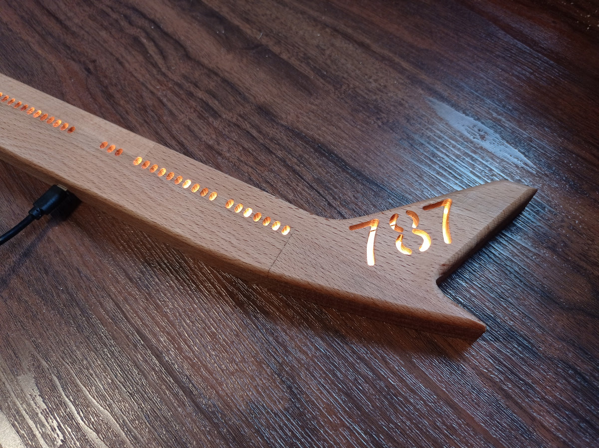 Boeing B787 (1:150) Dreamliner LED Wall Decoration