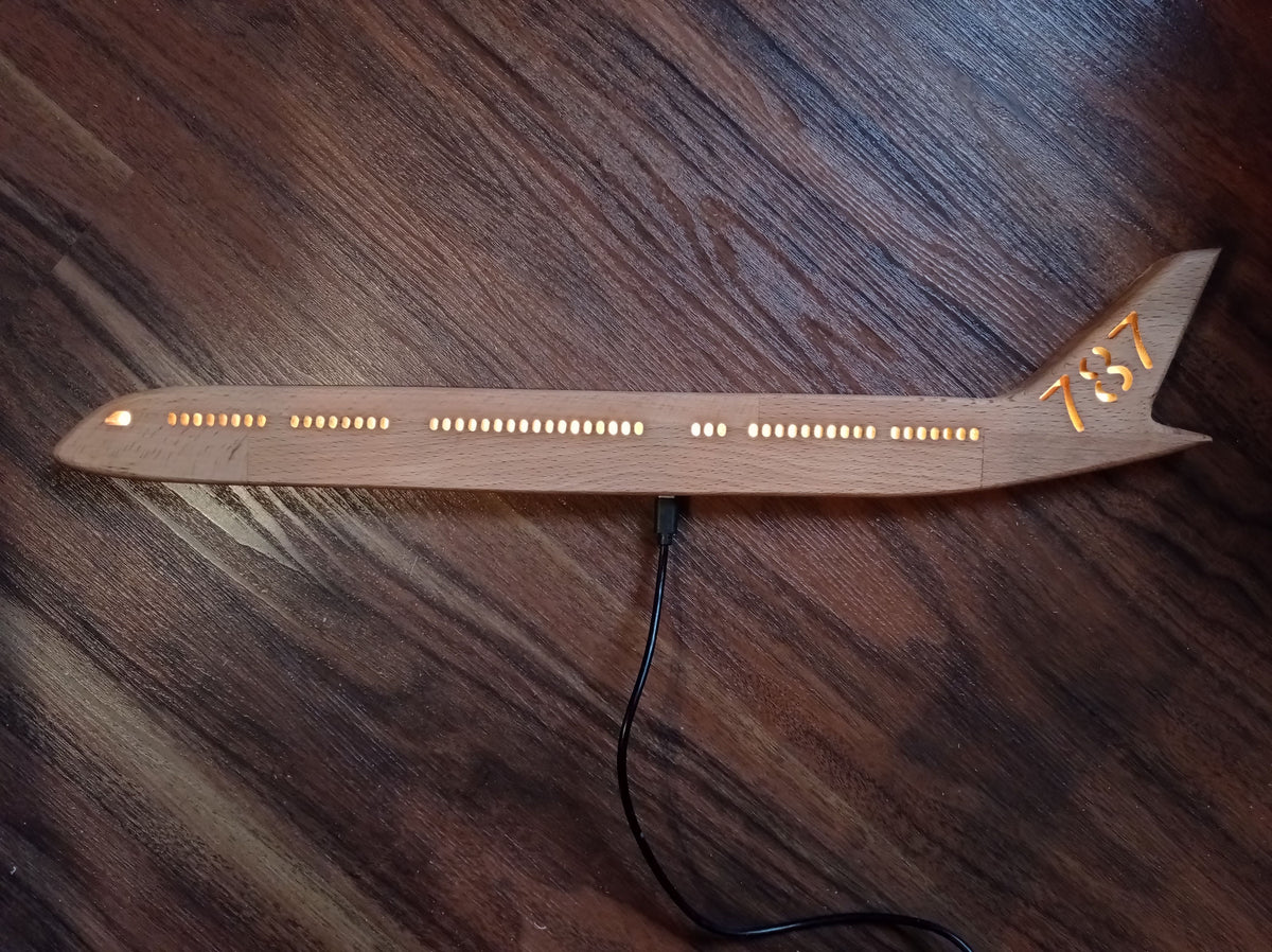 Boeing B787 (1:150) Dreamliner LED Wall Decoration