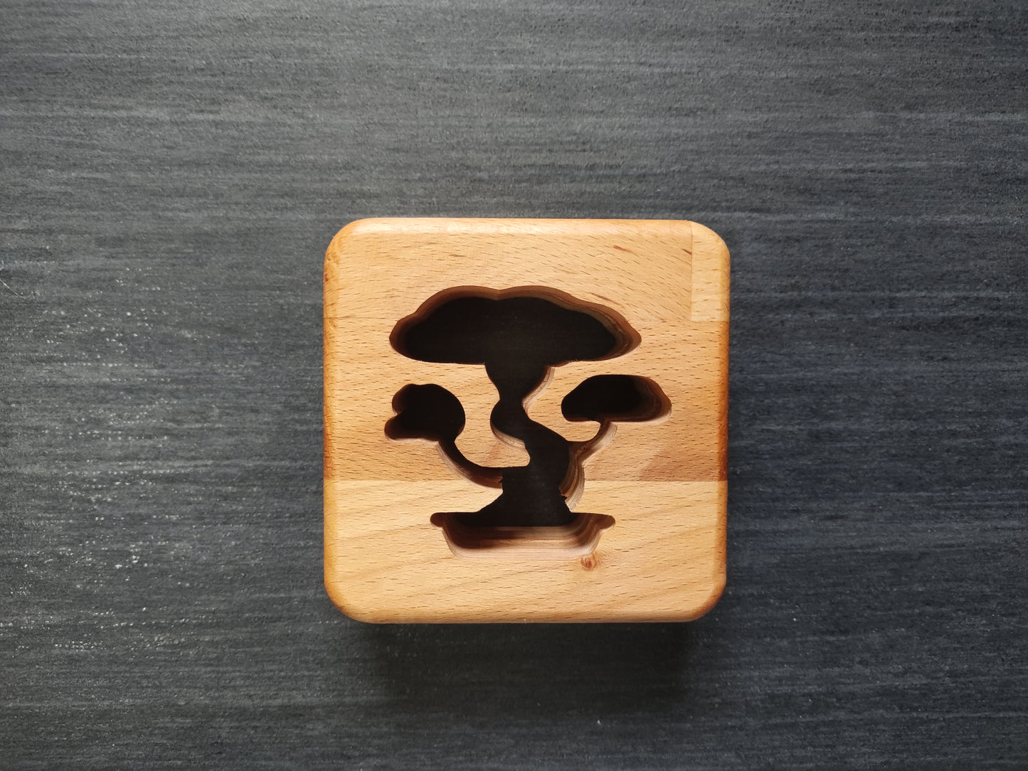 Japanischer Bonsai Holz LED Nachtlicht / Dekoration