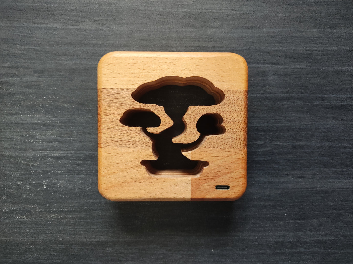 Japanischer Bonsai Holz LED Nachtlicht / Dekoration