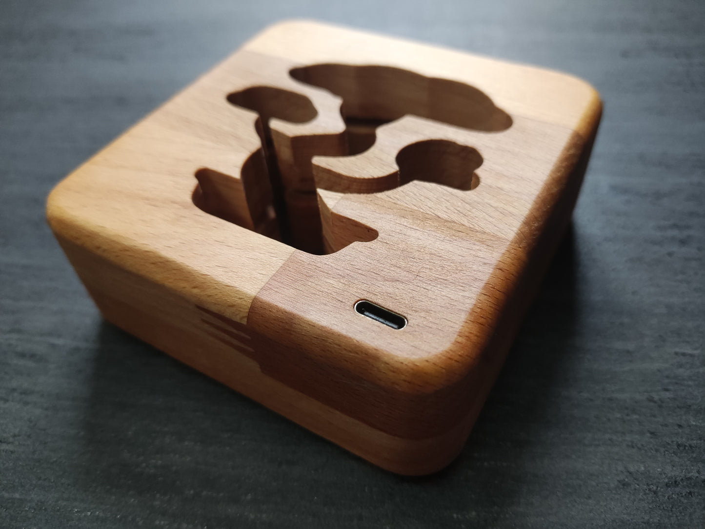 Japanischer Bonsai Holz LED Nachtlicht / Dekoration
