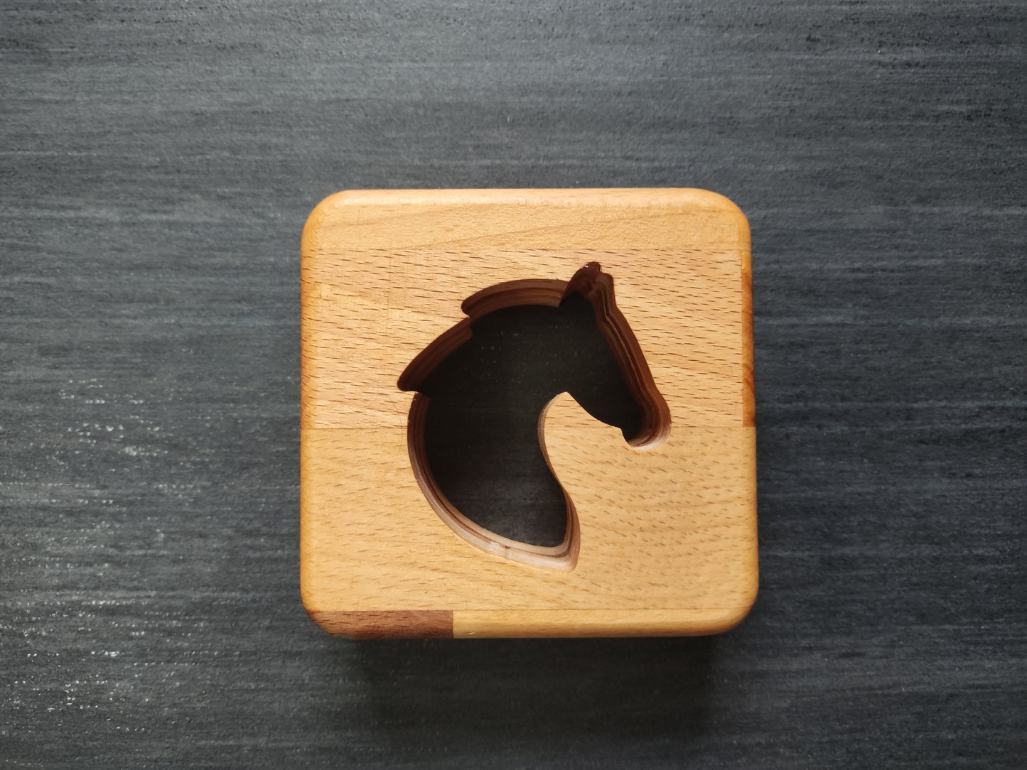 Pferd Holz LED Nachtlicht / Dekoration