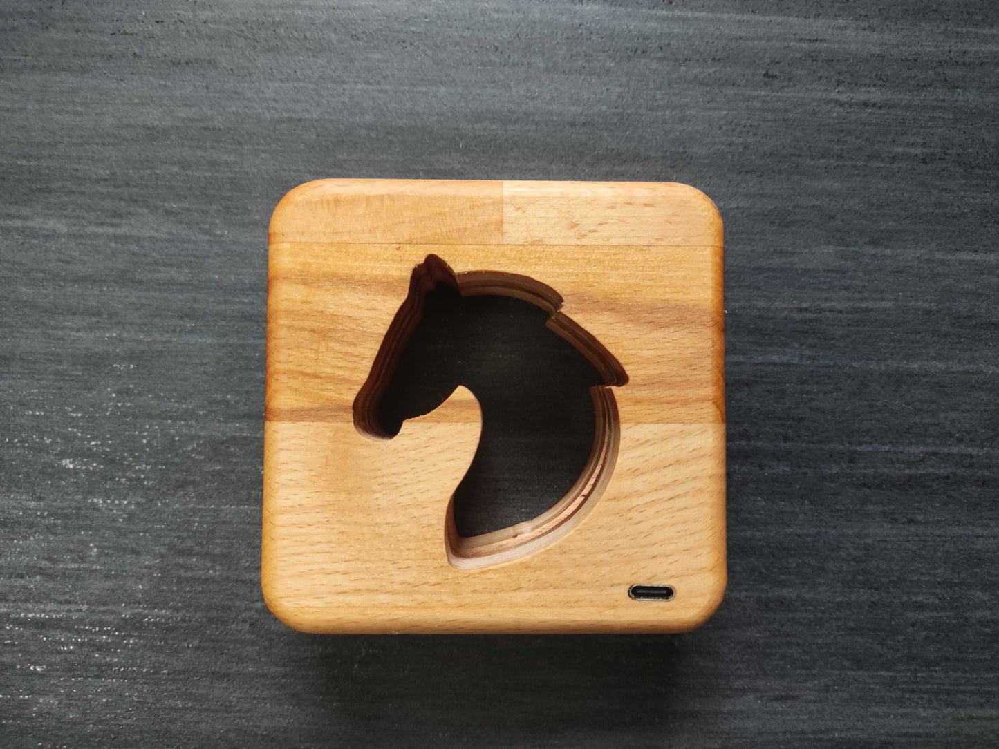 Pferd Holz LED Nachtlicht / Dekoration